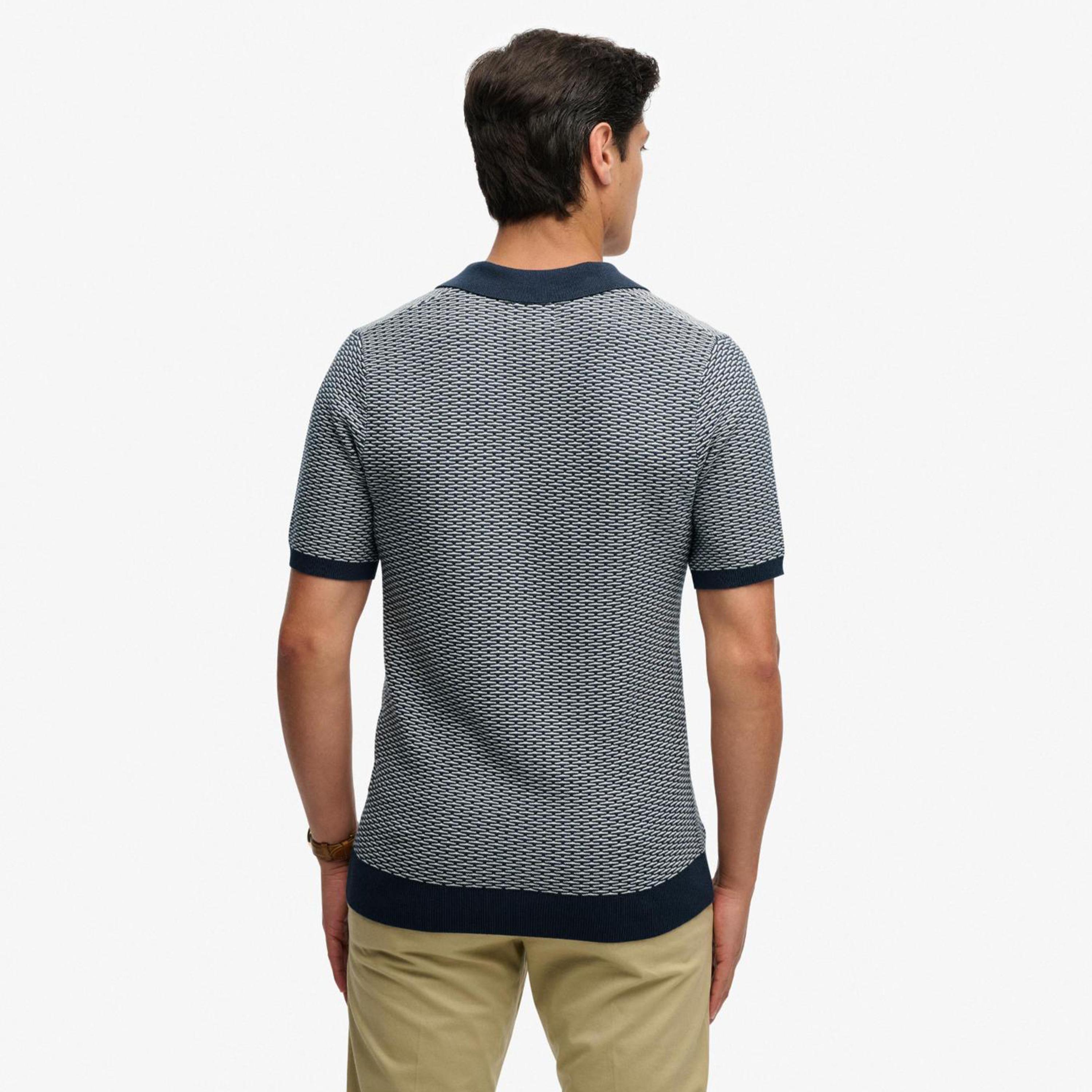 تيشيرت بولو رجالي محبوك بأكمام قصيرة وياقة جوني من سوبردراي-men-clothing-tshirtsandpolos-polos-image-3