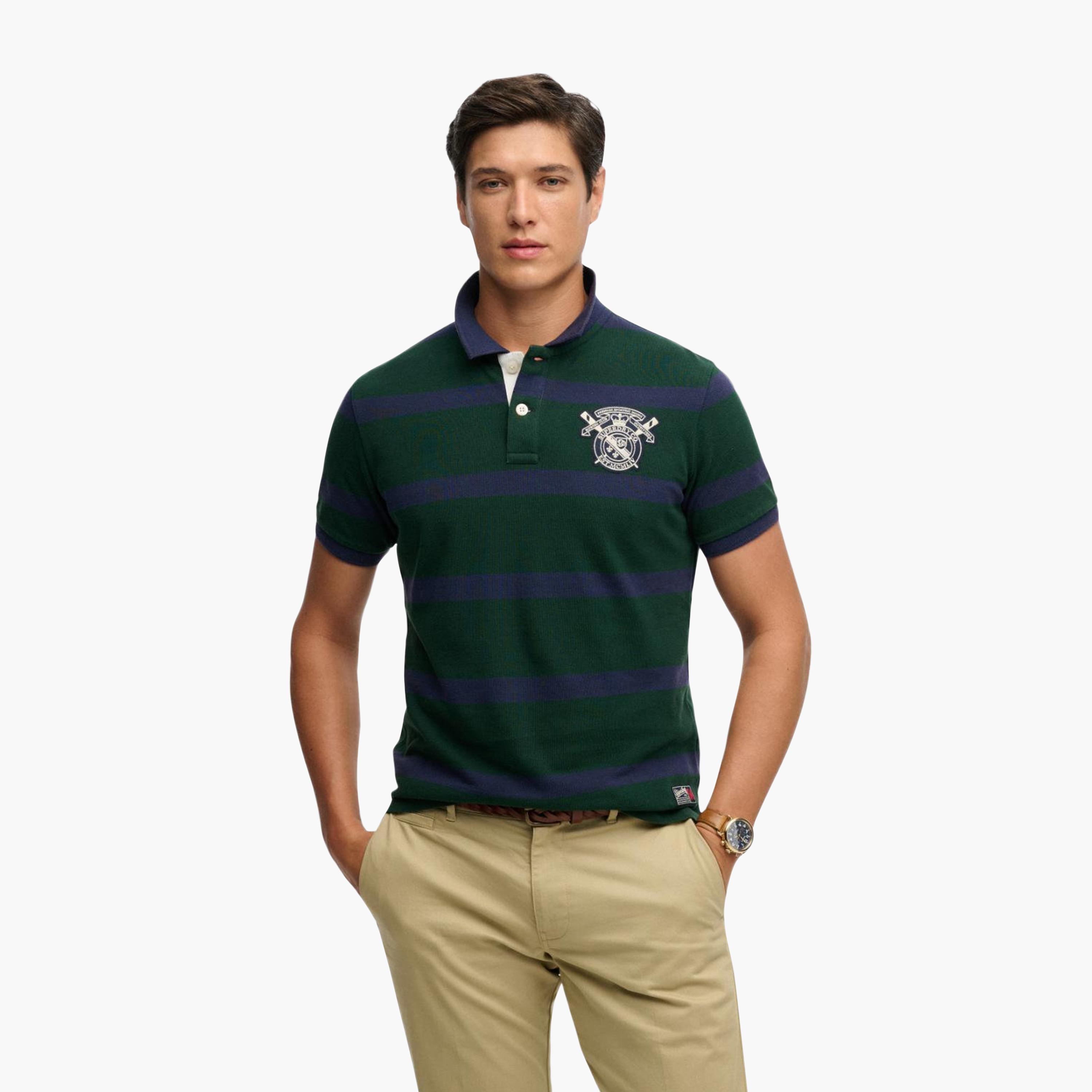 Superdry Stripes Short Sleeves Polo T-Shirt-men-clothing-tshirtsandpolos-polos-image-1
