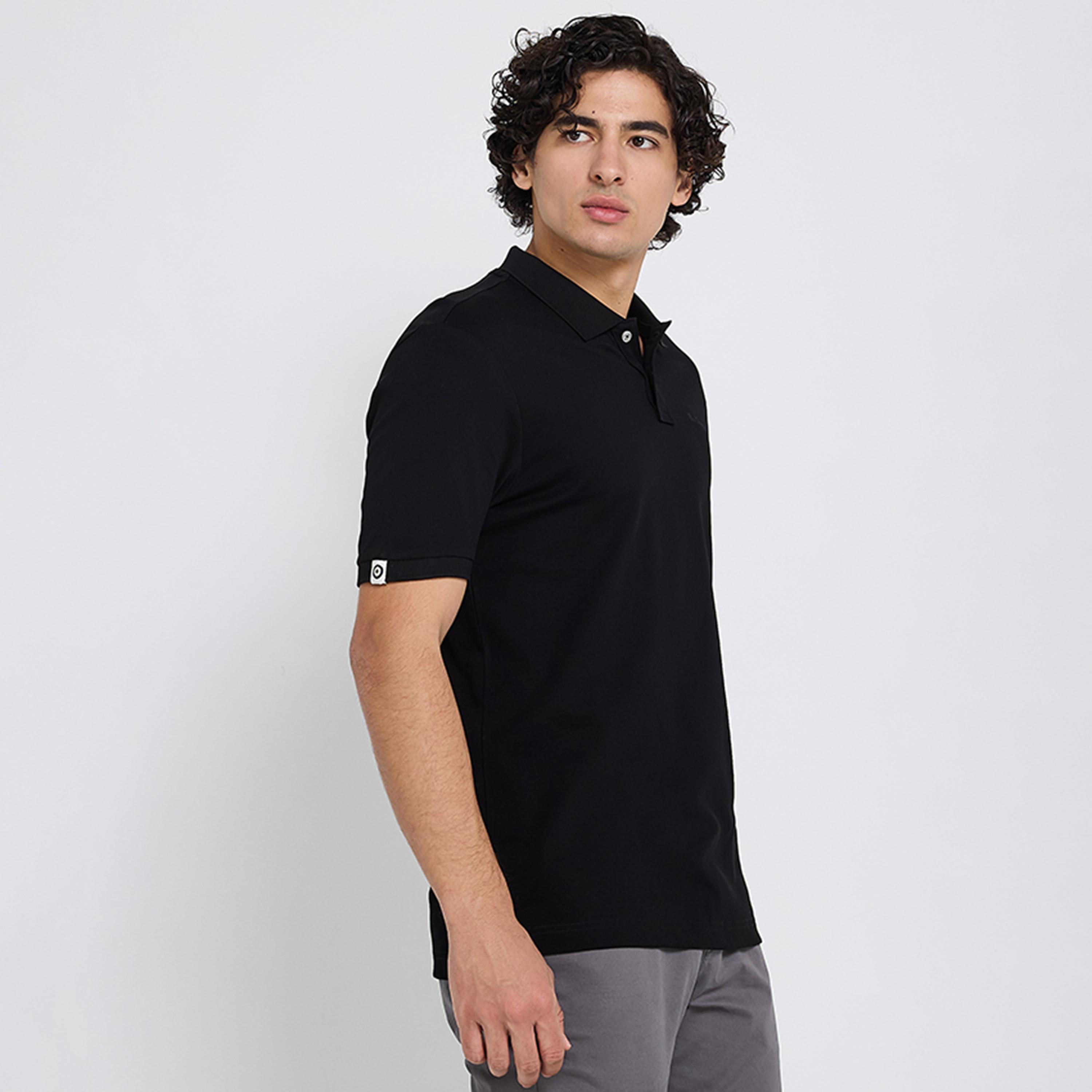 تيشيرت بولو رجالي سادة بياقة وأكمام قصيرة من بن شيرمان-men-clothing-tshirtsandpolos-polos-image-6