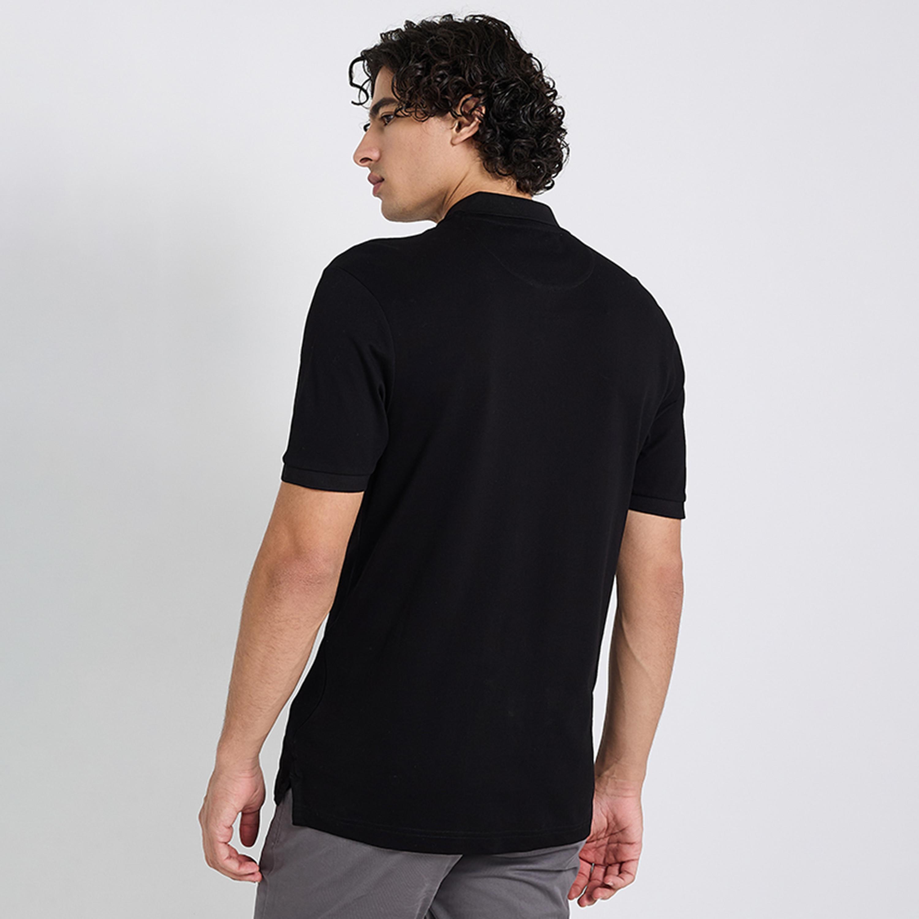 تيشيرت بولو رجالي سادة بياقة وأكمام قصيرة من بن شيرمان-men-clothing-tshirtsandpolos-polos-image-8
