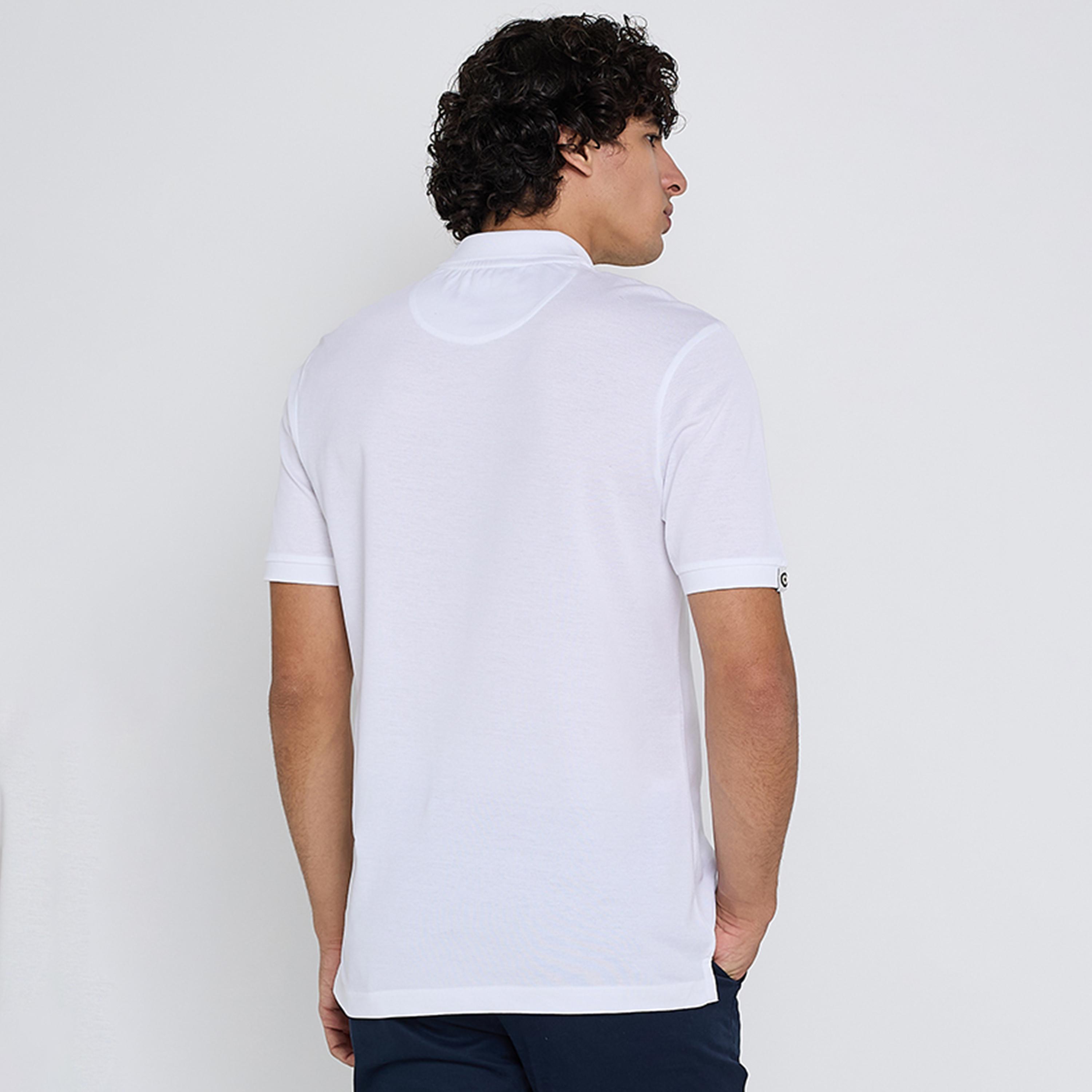 تيشيرت بولو رجالي سادة بياقة وأكمام قصيرة من بن شيرمان-men-clothing-tshirtsandpolos-polos-image-4