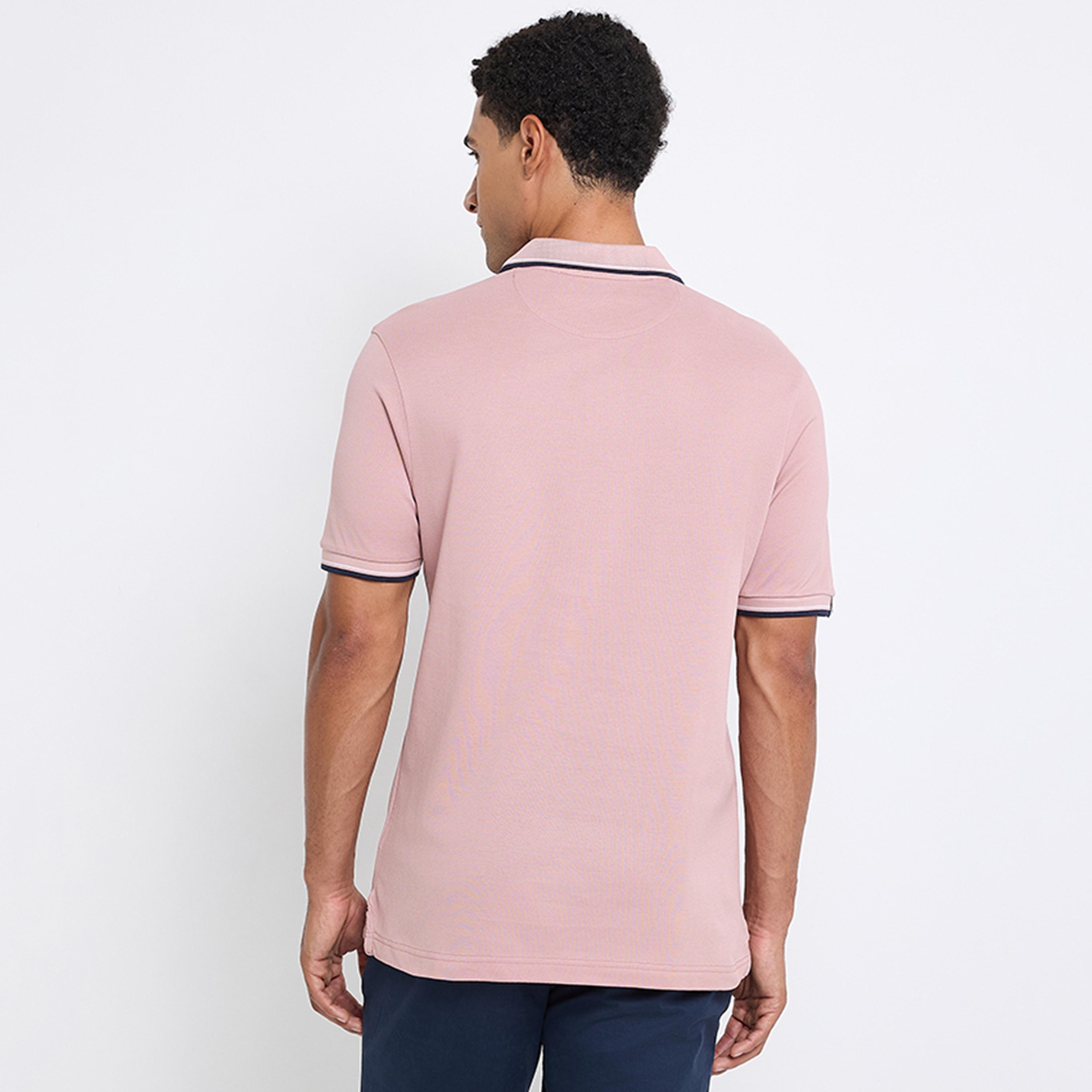 Ben Sherman Plain Collared Short Sleeves Men's Polo T-Shirt-men-clothing-tshirtsandpolos-polos-image-4