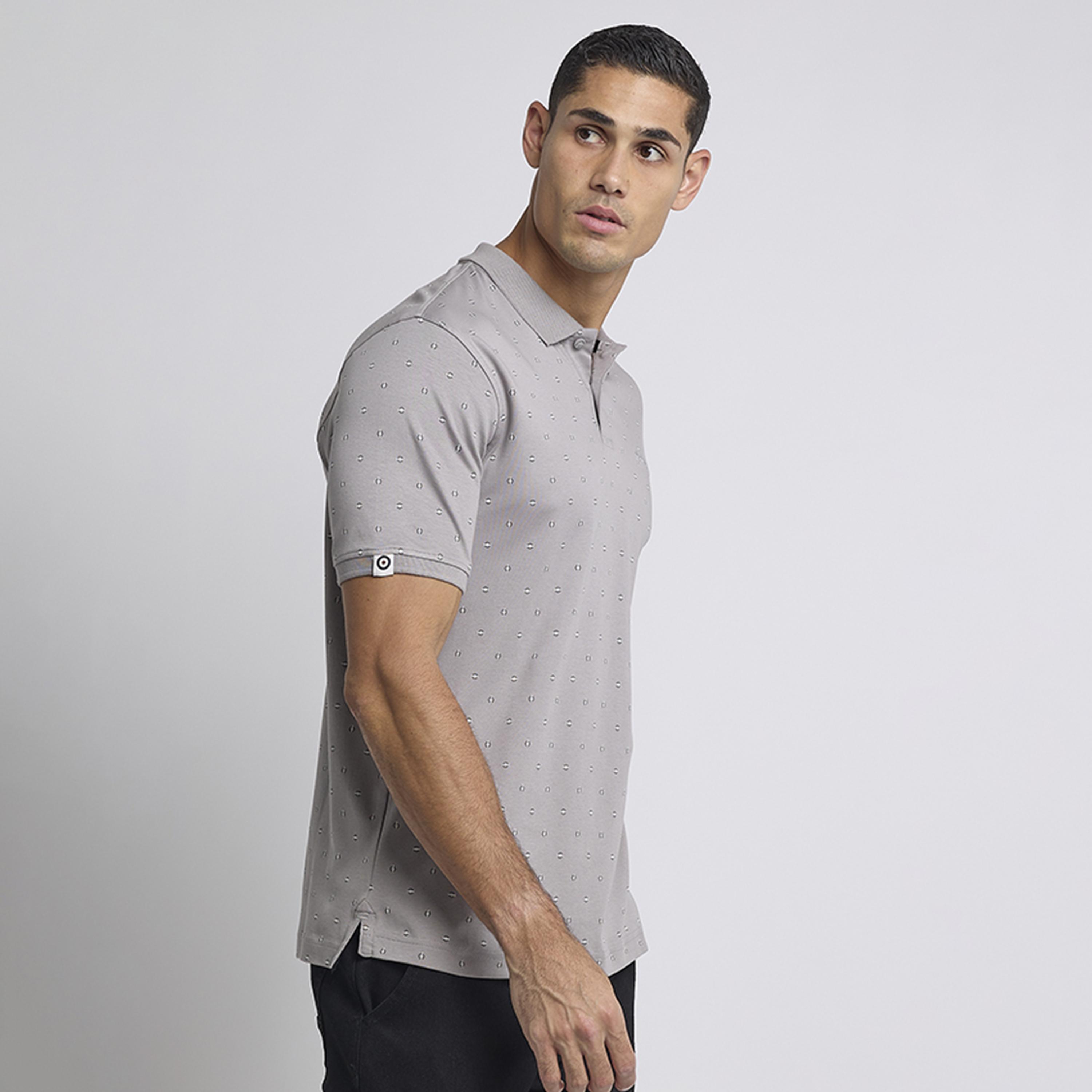BEN SHERMAN All-Over Printed Collared Short Sleeves Men's Polo T-Shirt-men-clothing-tshirtsandpolos-polos-image-2