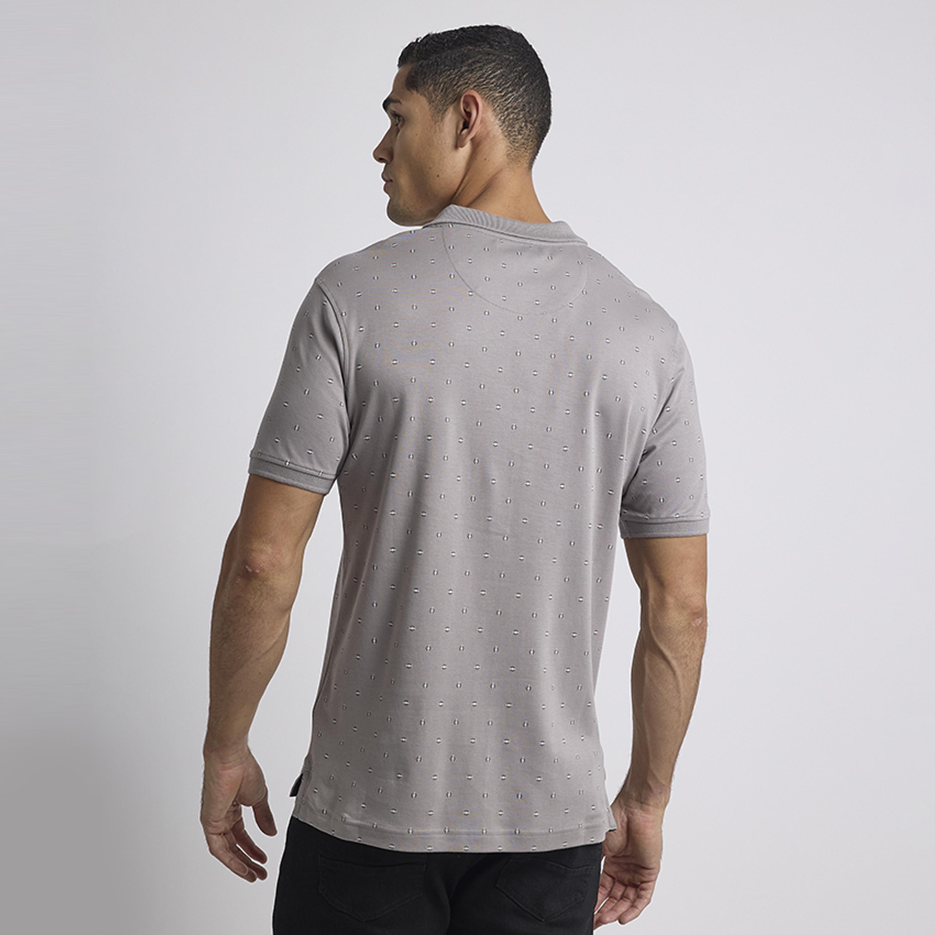 BEN SHERMAN All-Over Printed Collared Short Sleeves Men's Polo T-Shirt-men-clothing-tshirtsandpolos-polos-image-3