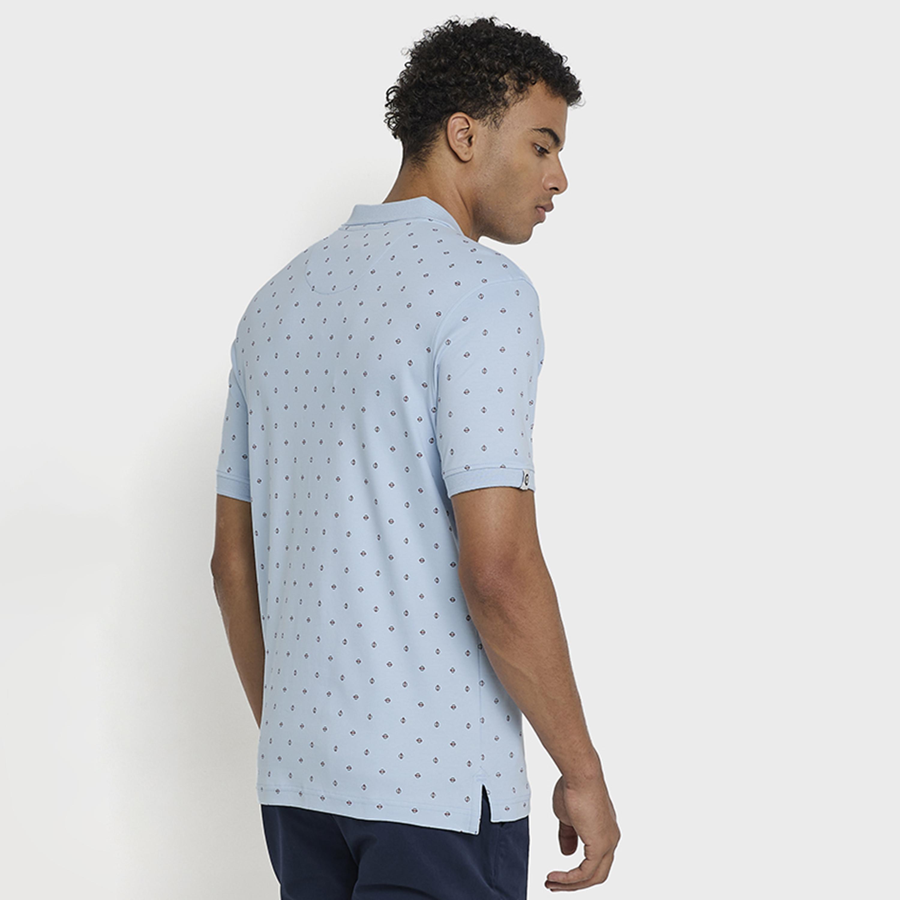 BEN SHERMAN All-Over Printed Collared Short Sleeves Men's Polo T-Shirt-men-clothing-tshirtsandpolos-polos-image-7