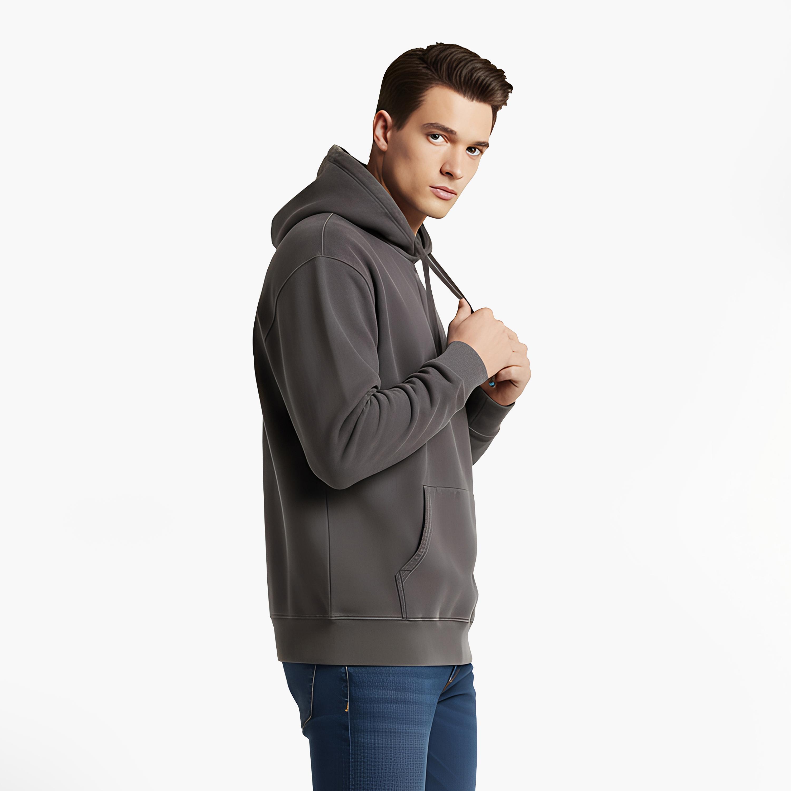 Superdry Plain Hooded Neck Long Sleeves Men's Hoodie-men-winterwear-hoodiesandsweatshirts-image-3