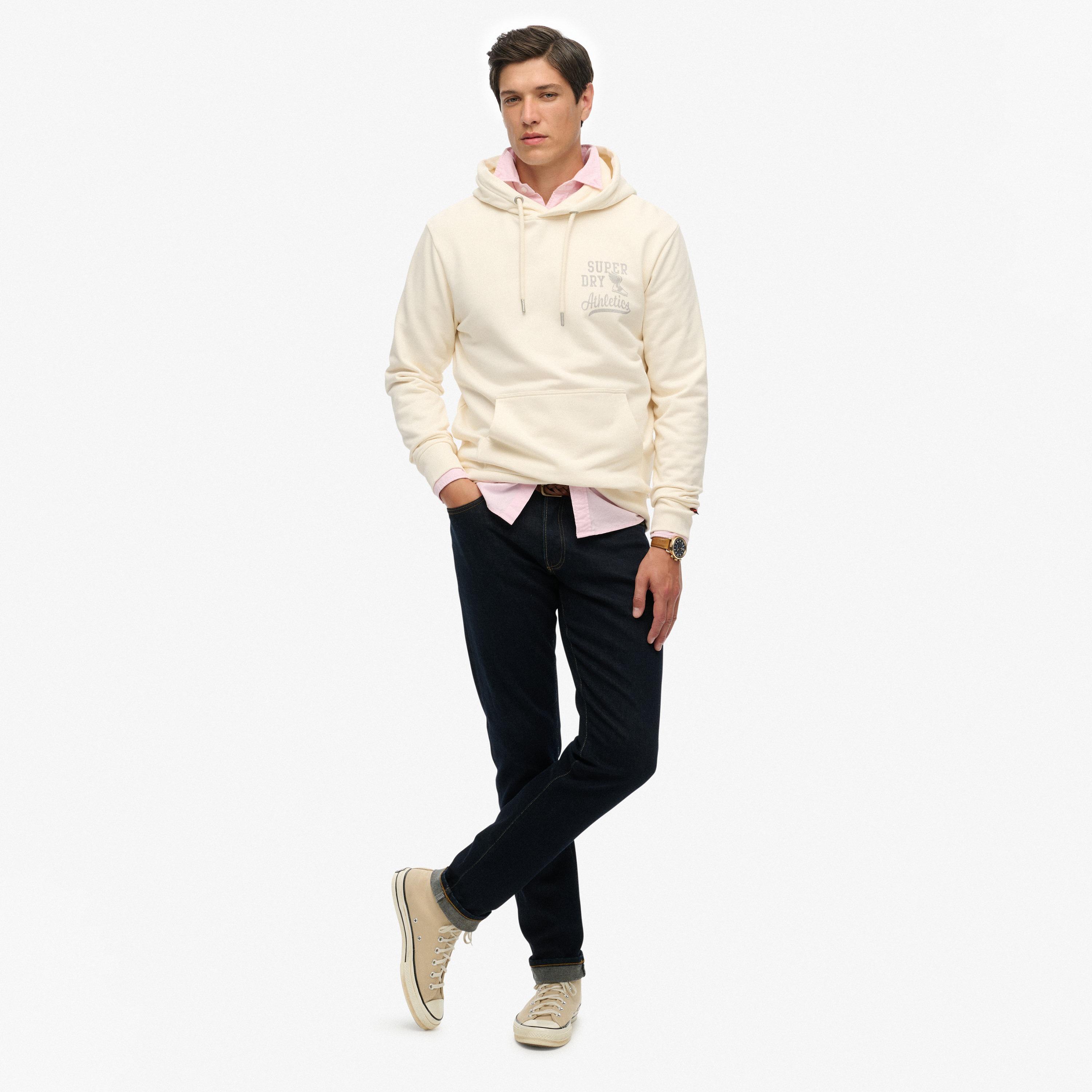 Superdry Plain Hooded Neck Long Sleeves Men's Sweatshirt-men-winterwear-hoodiesandsweatshirts-image-2