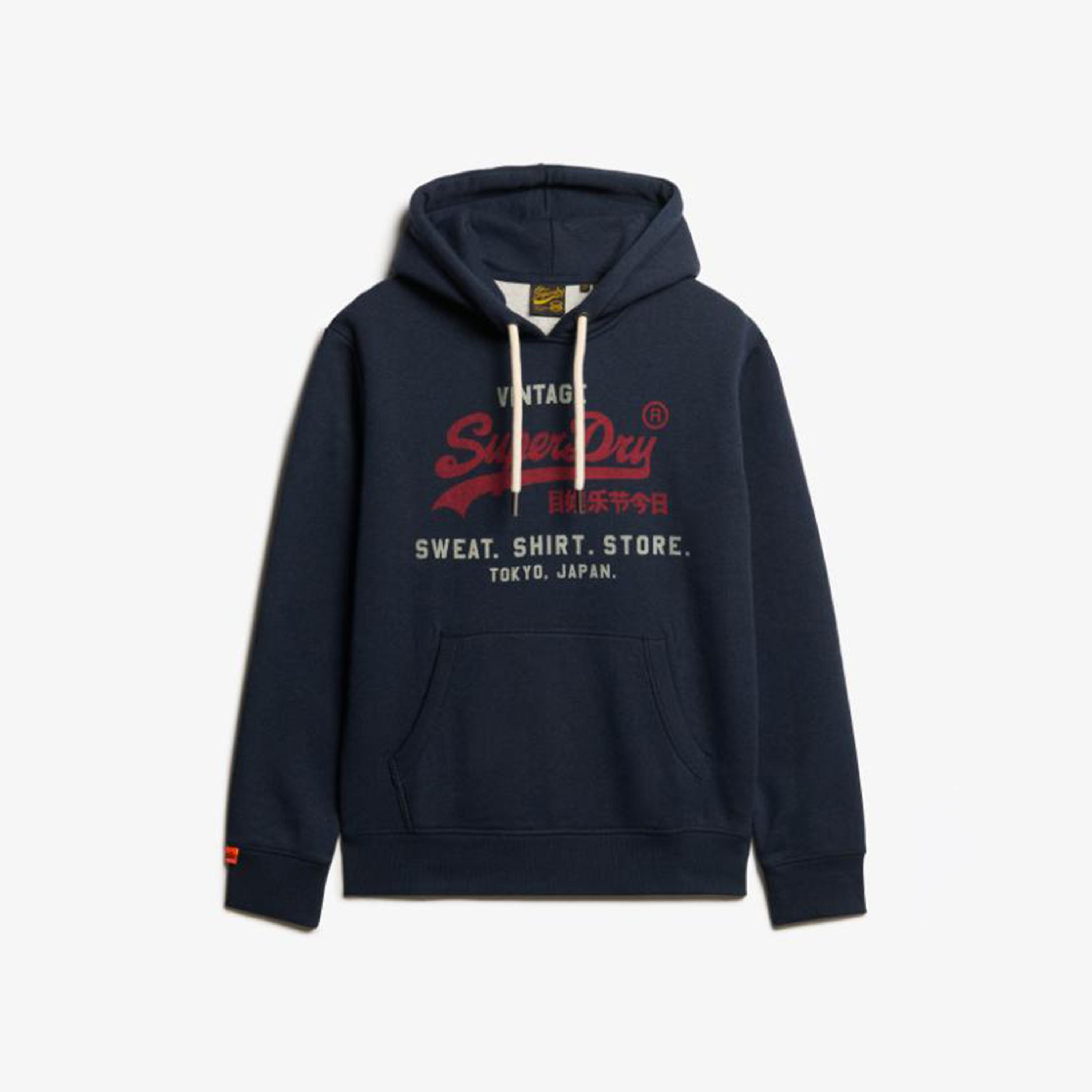 كنزة بغطاء رأس رجالية مطبوعة بأكمام طويلة ورقبة بغطاء من سوبر دراي-men-winterwear-hoodiesandsweatshirts-image-4