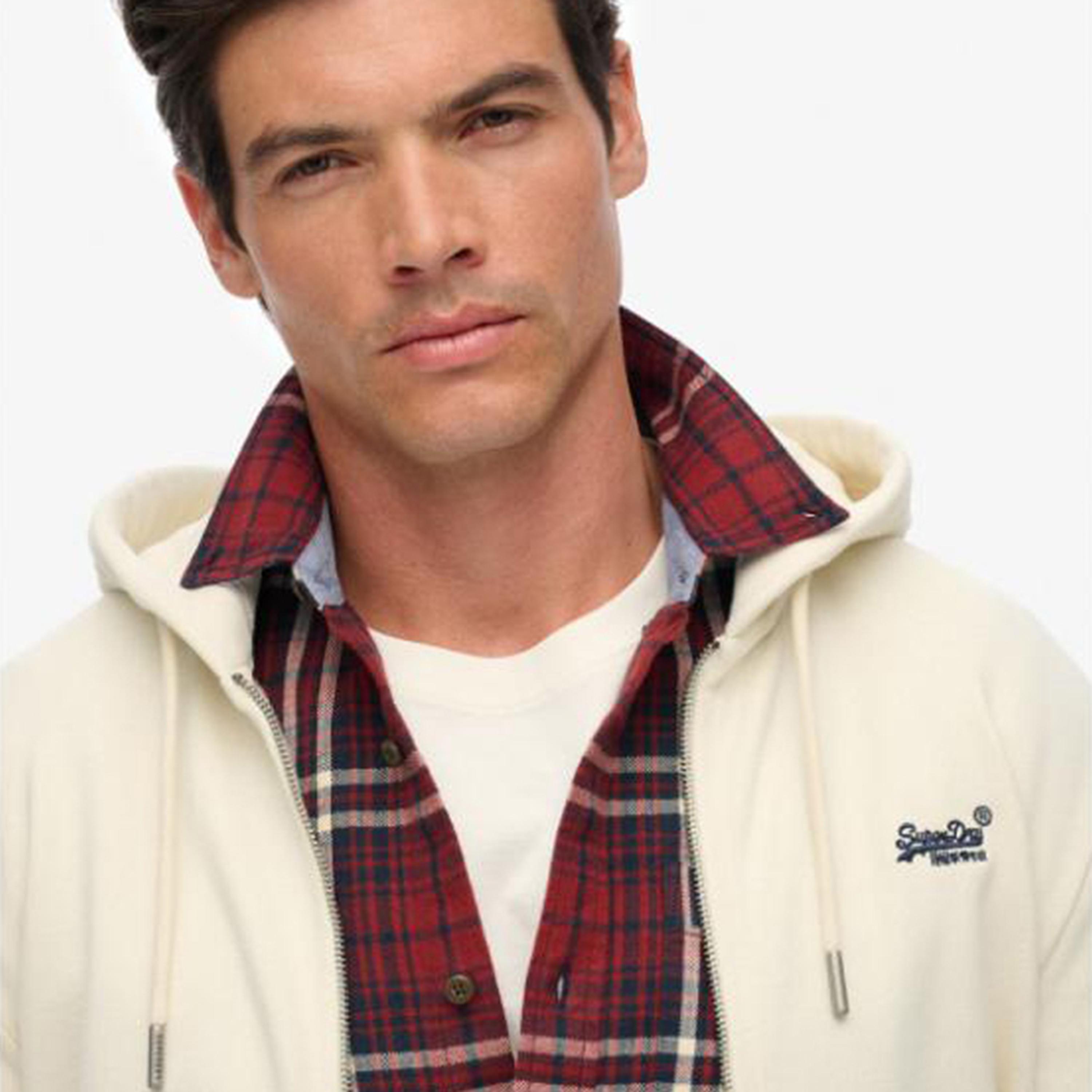 Superdry Plain Long Sleeves Men's Zip Through Hoodie-men-winterwear-hoodiesandsweatshirts-image-3