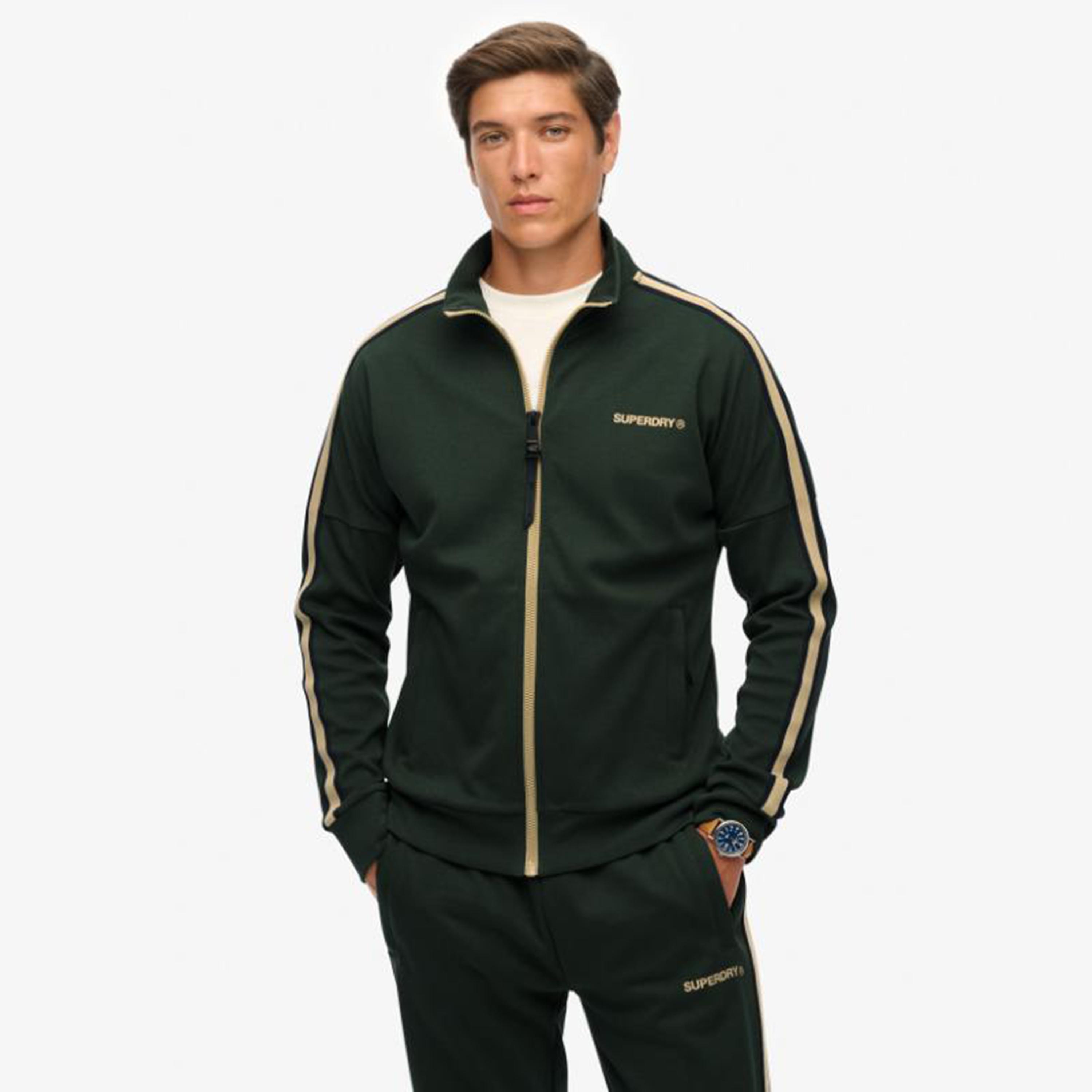جاكيت رجالي سادة بأكمام طويلة وبياقة عالية من سوبر دراي-men-clothing-jacketsandblazers-jackets-image-1