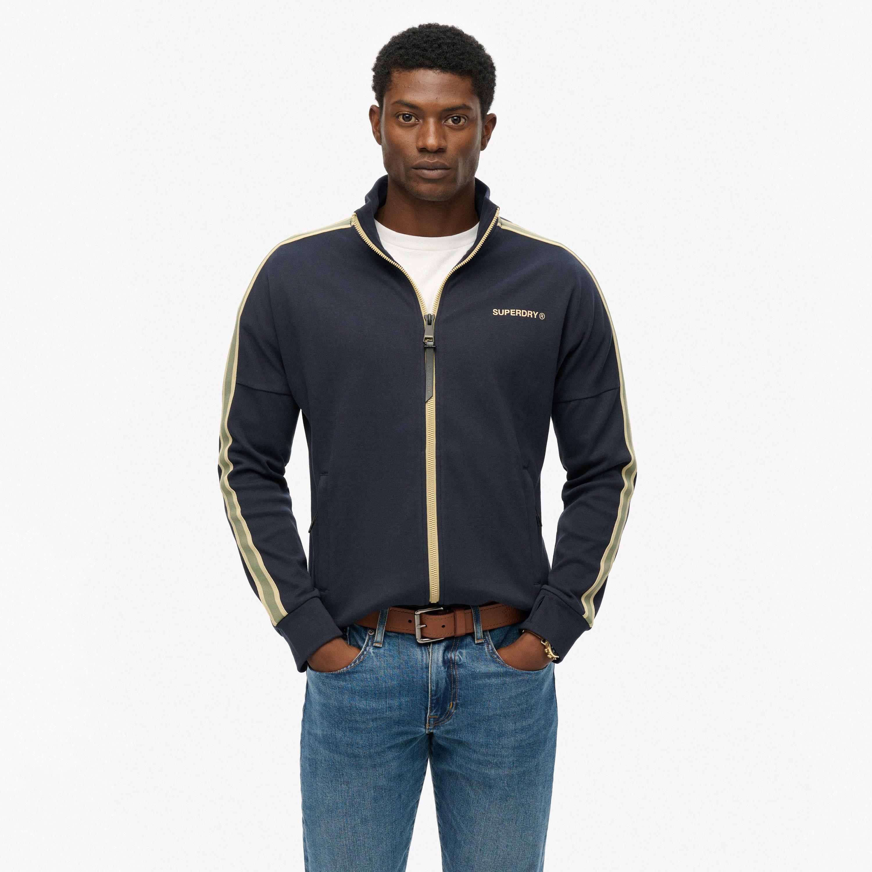 Superdry Side Striped High Neck Long Sleeves Men's Jacket-men-clothing-jacketsandblazers-jackets-image-1