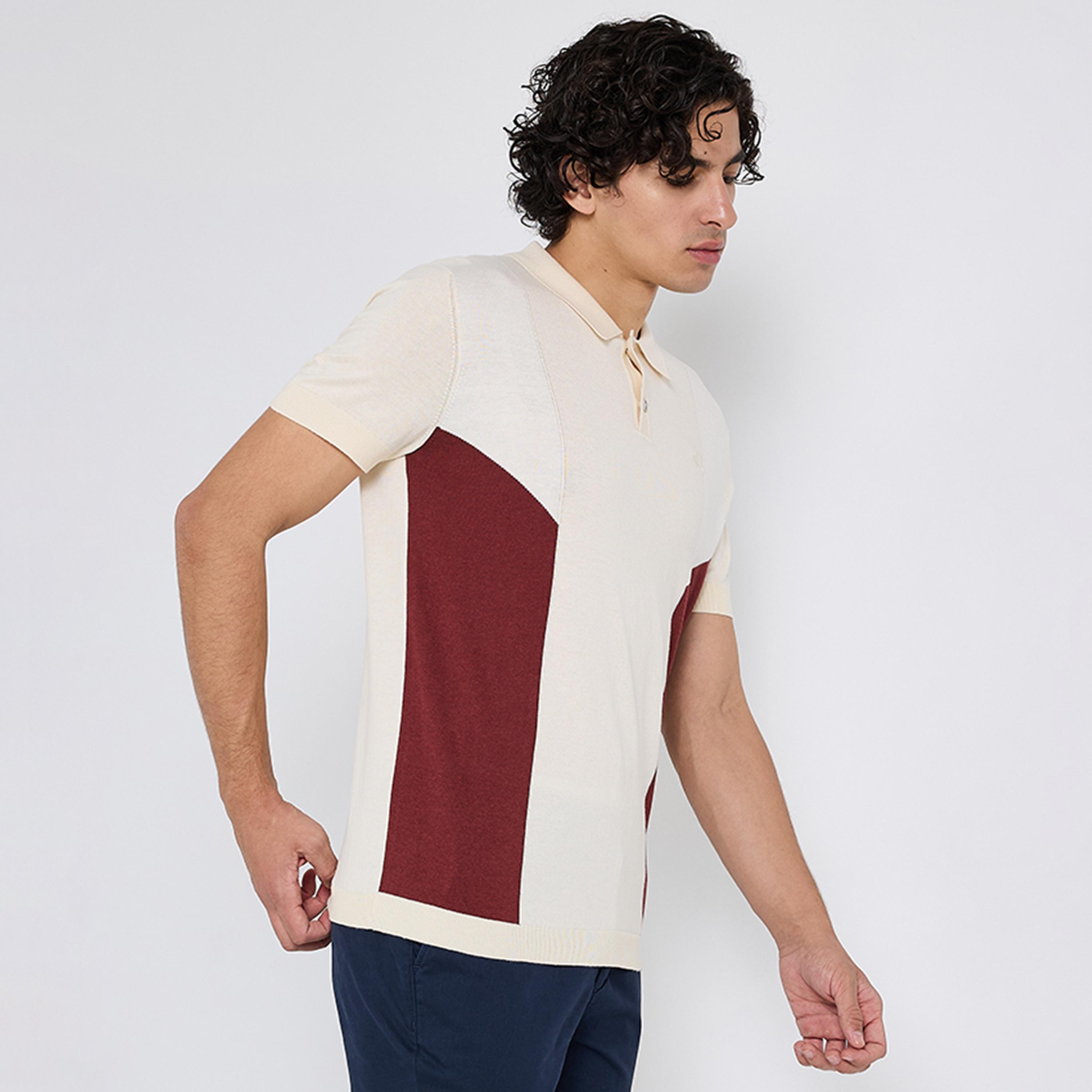 تيشيرت بولو رجالي بألوان متعددة بياقة وأكمام قصيرة من بن شيرمان-men-clothing-tshirtsandpolos-polos-image-2