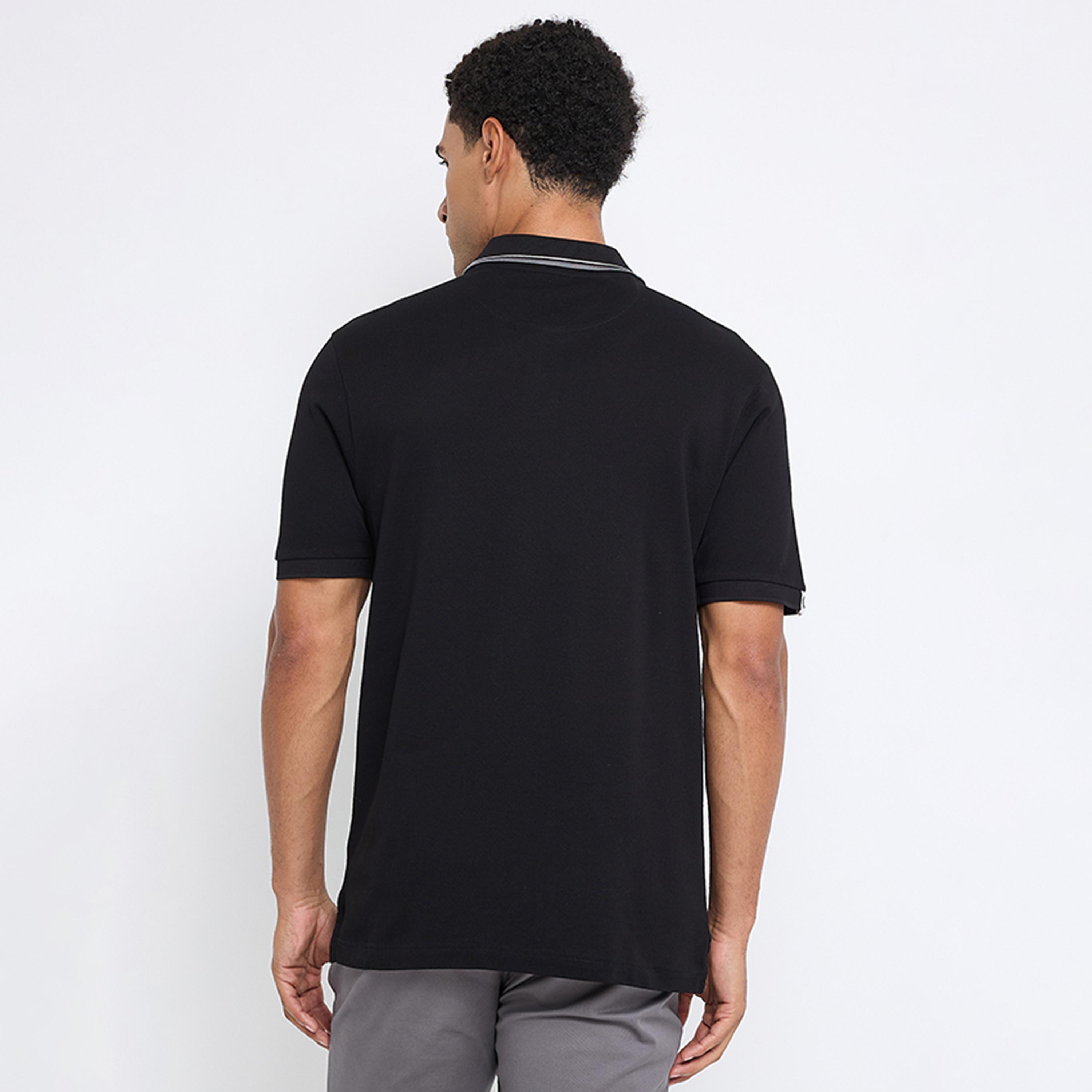 تيشيرت بولو رجالي سادة بياقة وأكمام قصيرة من بن شيرمان-men-clothing-tshirtsandpolos-polos-image-12