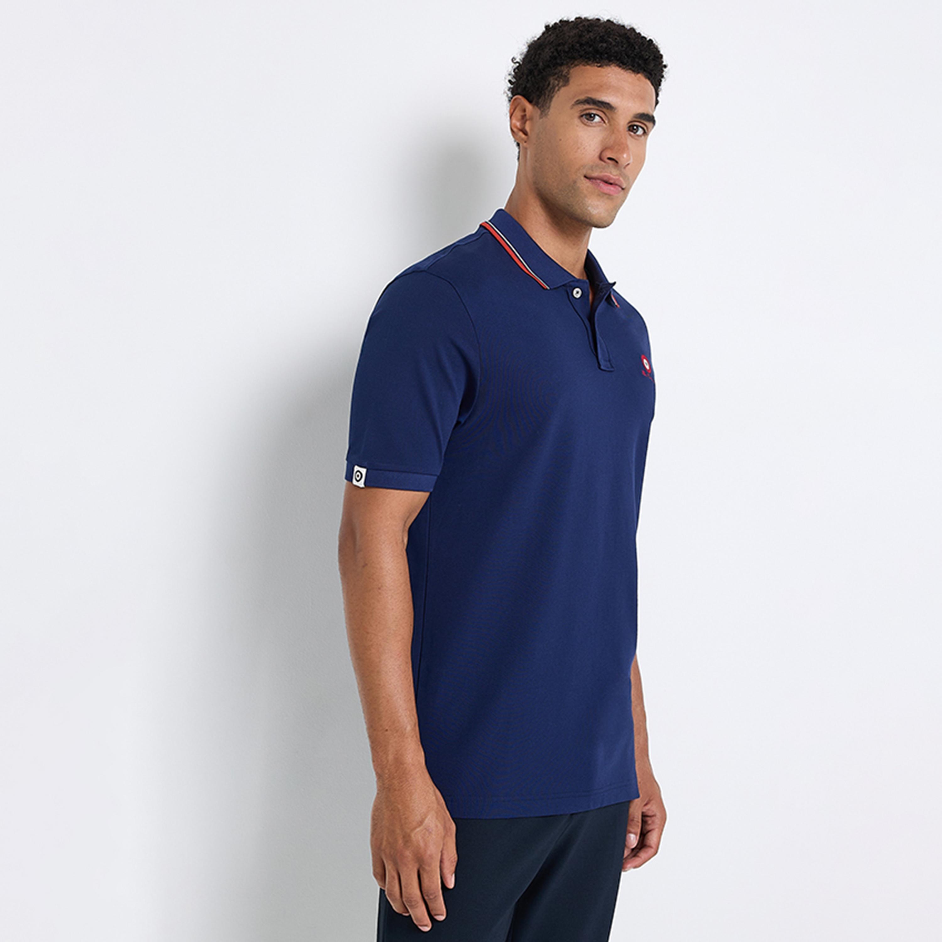 BEN SHERMAN Plain Collared Short Sleeves Men's Polo T-Shirt-men-clothing-tshirtsandpolos-polos-image-2