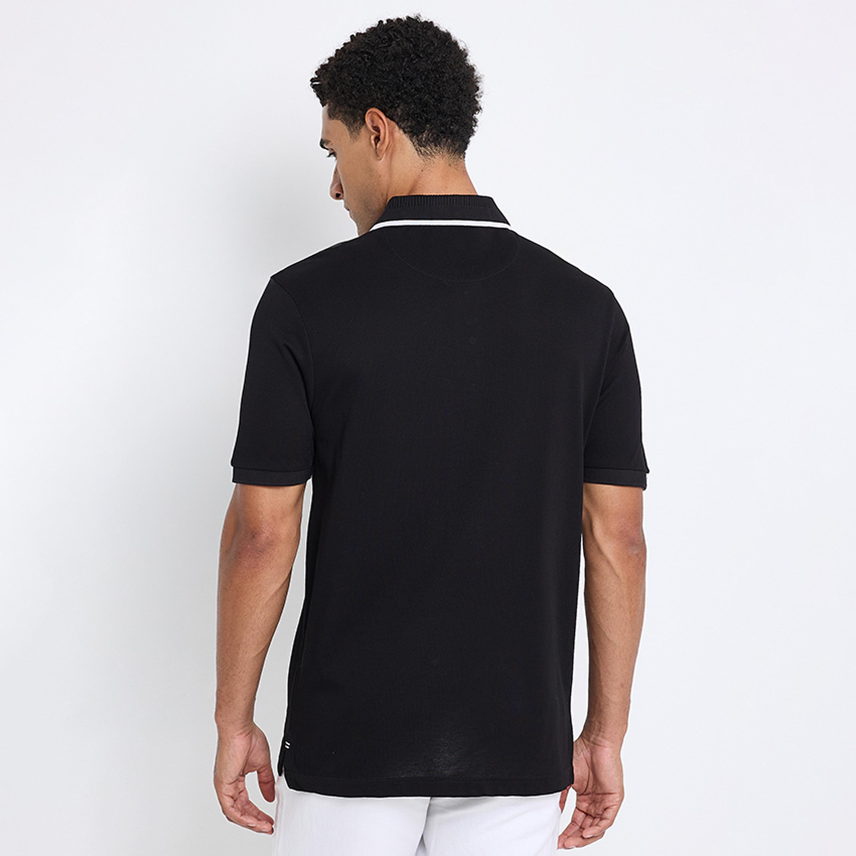 تيشيرت بولو رجالي سادة بياقة وأكمام قصيرة من بن شيرمان-men-clothing-tshirtsandpolos-polos-image-4