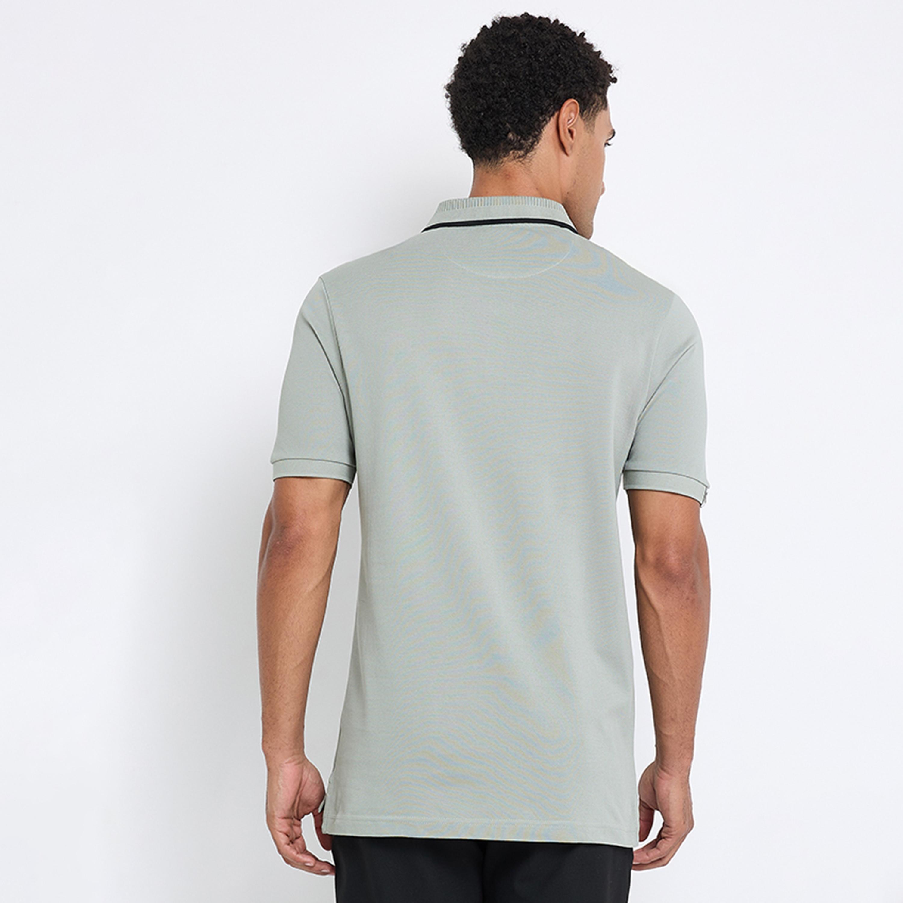 تيشيرت بولو رجالي سادة بياقة وأكمام قصيرة من بن شيرمان-men-clothing-tshirtsandpolos-polos-image-8