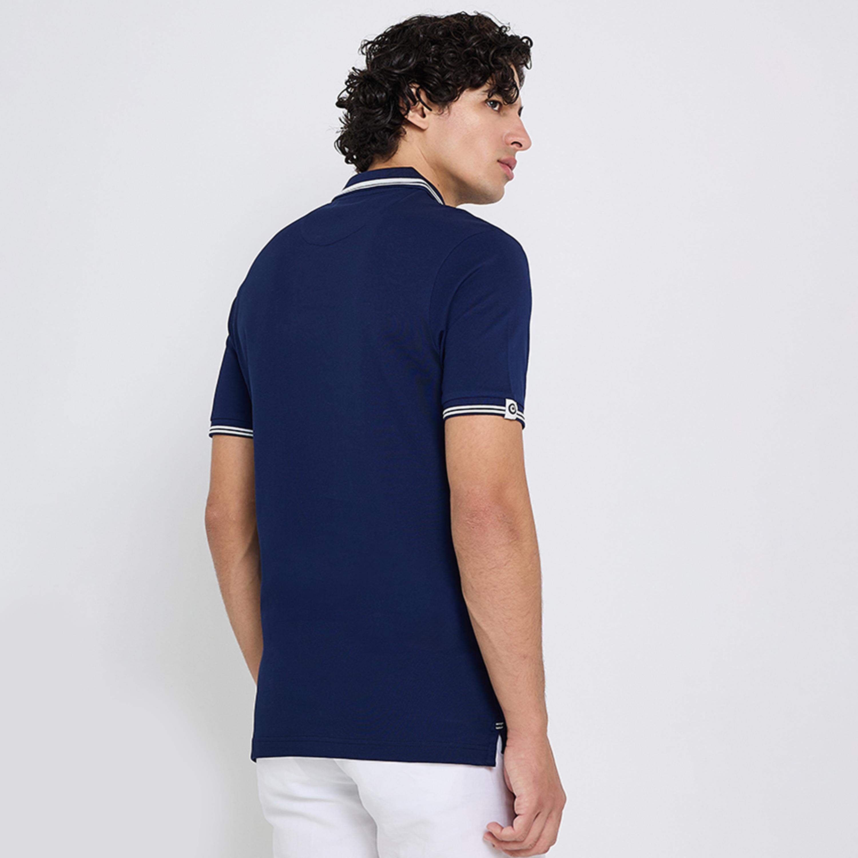 تيشيرت بولو رجالي سادة بياقة وأكمام قصيرة من بن شيرمان-men-clothing-tshirtsandpolos-polos-image-8