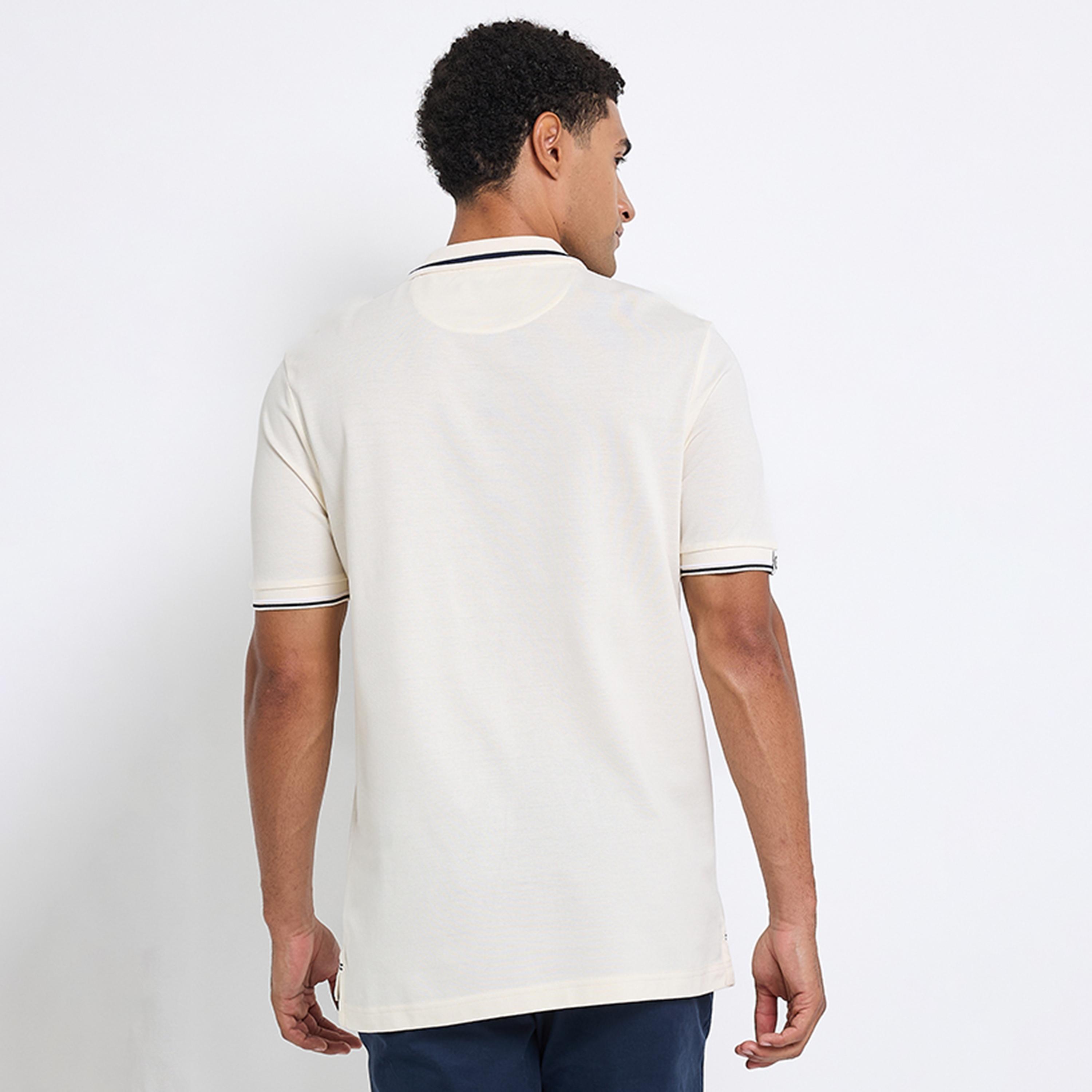 تيشيرت بولو رجالي سادة بياقة وأكمام قصيرة من بن شيرمان-men-clothing-tshirtsandpolos-polos-image-12