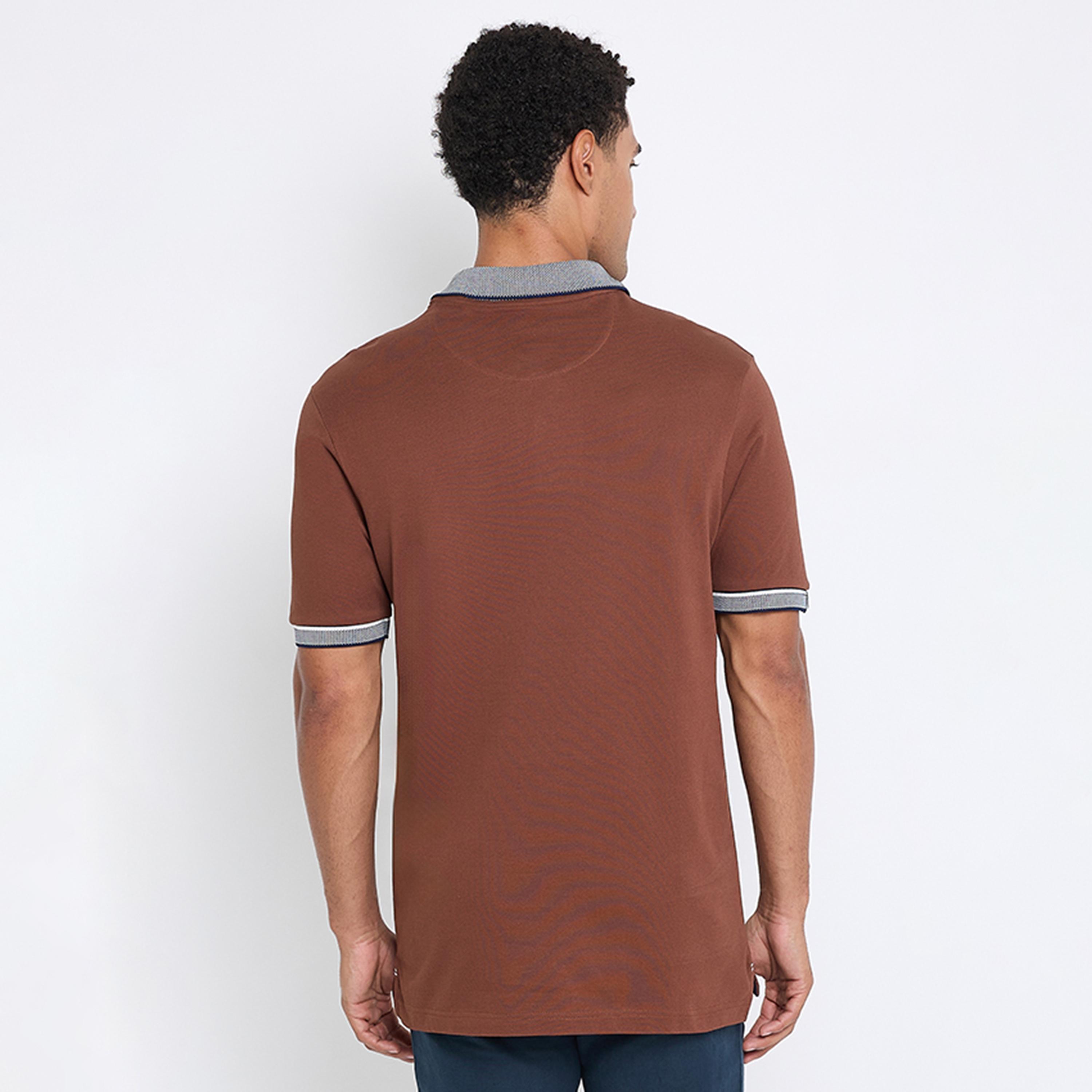 BEN SHERMAN Plain Collared Short Sleeves Men's Polo T-Shirt-men-clothing-tshirtsandpolos-polos-image-8