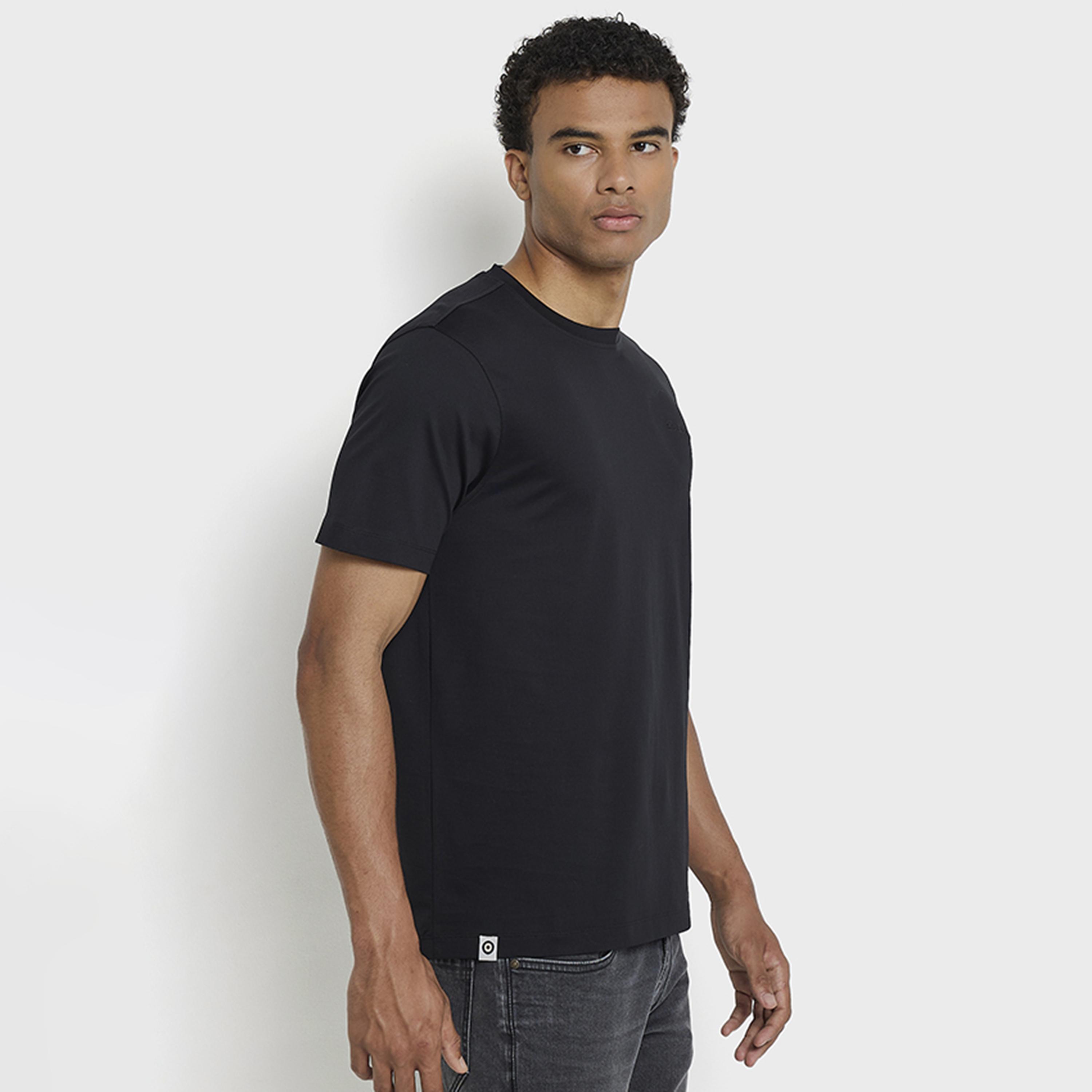 BEN SHERMAN Plain Crew Neck Short Sleeves Men's T-Shirt-men-clothing-tshirtsandpolos-tshirts-image-2