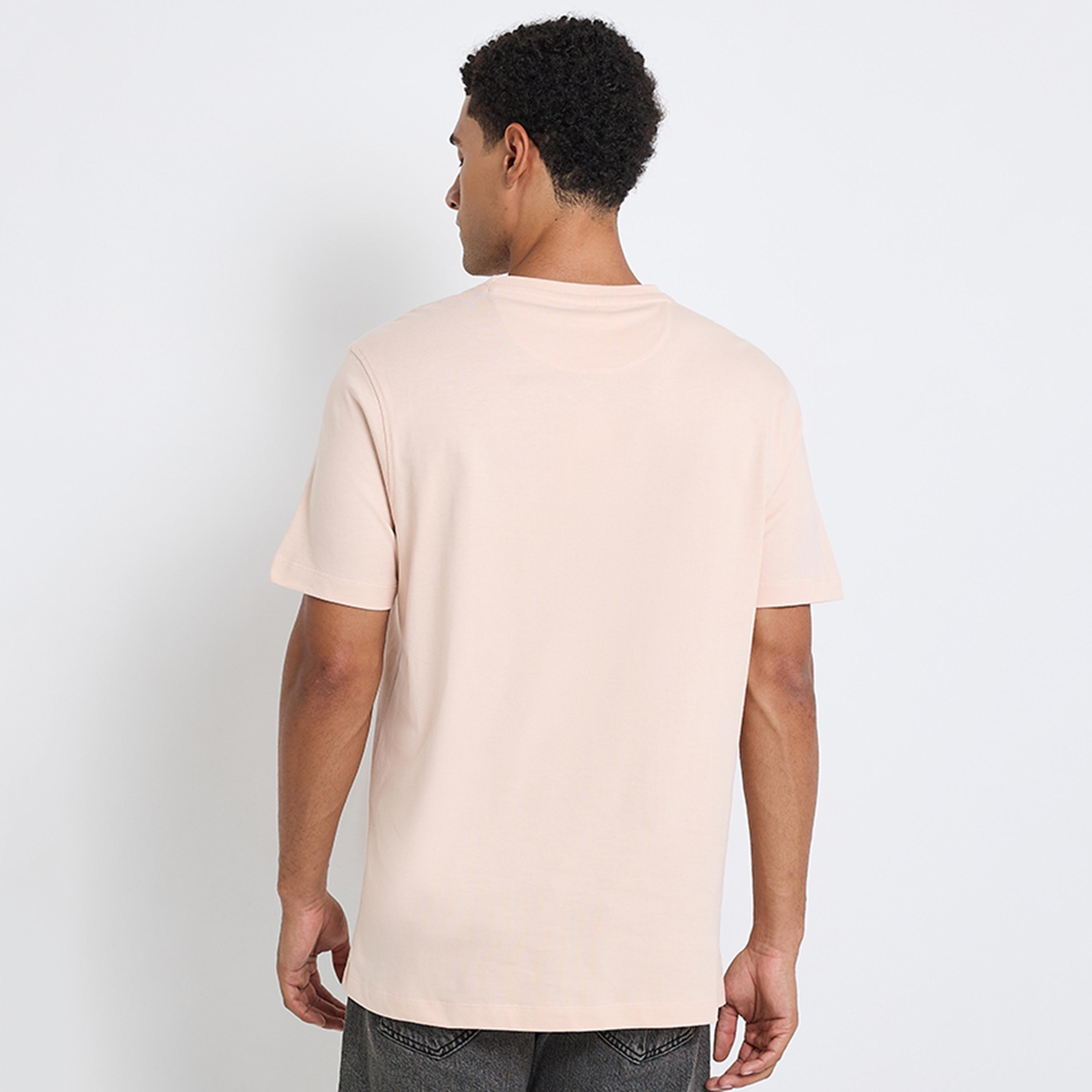Ben Sherman Embroidered Crew Neck Short Sleeves Men's T-Shirt-men-clothing-tshirtsandpolos-tshirts-image-4