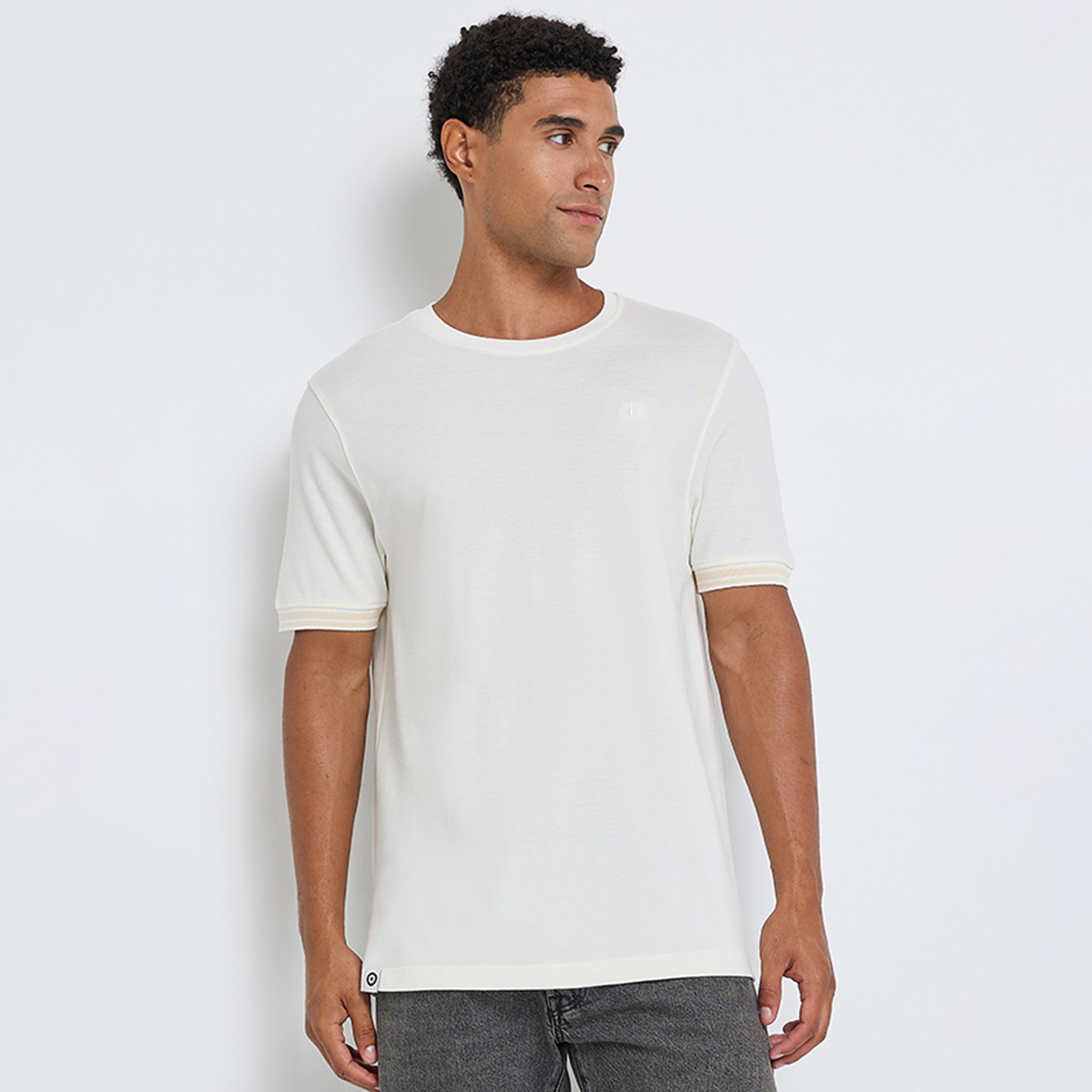 تي شيرت رجالي سادة بياقة دائرية وأكمام قصيرة من بن شيرمان-men-clothing-tshirtsandpolos-tshirts-image-8