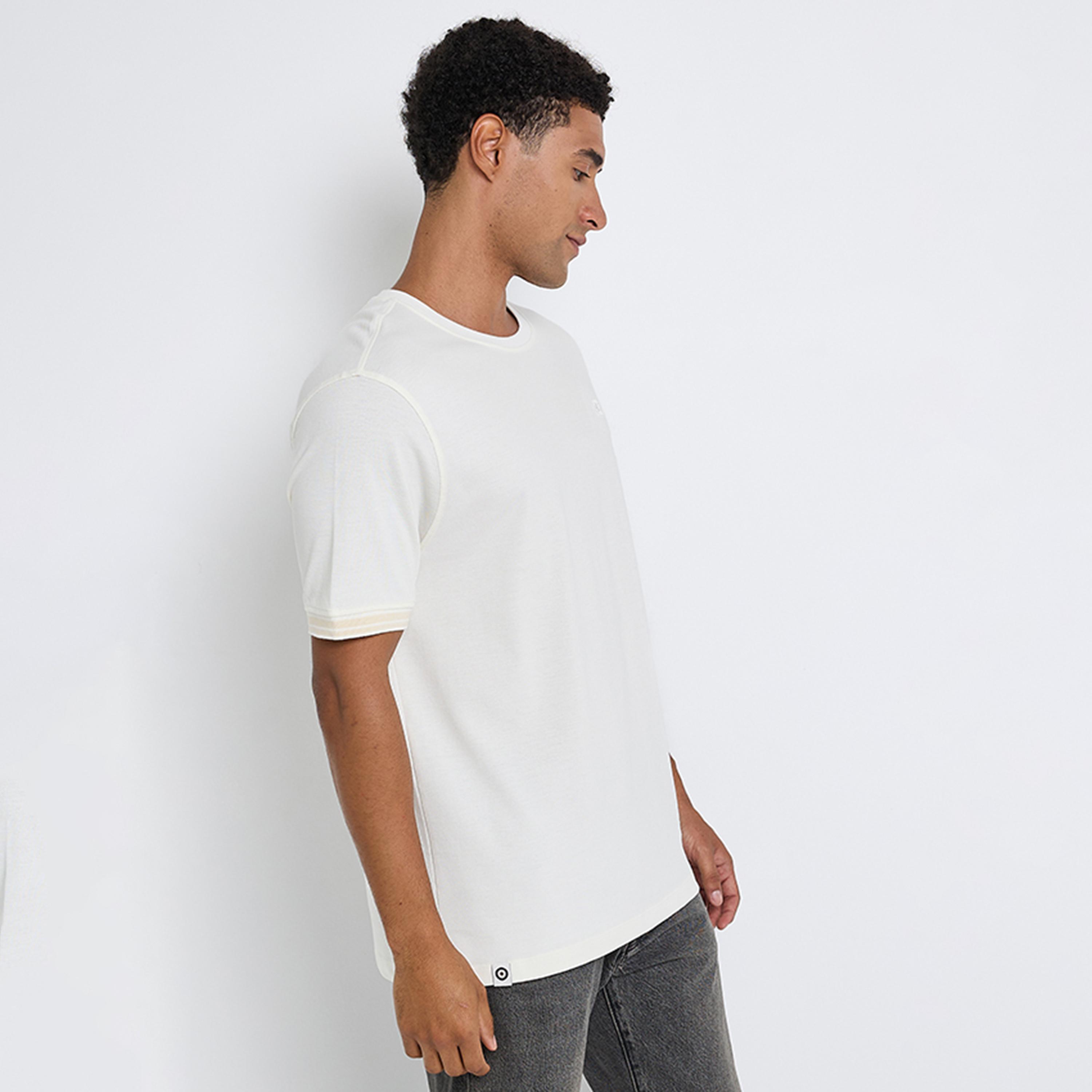 BEN SHERMAN Plain Crew Neck Short Sleeves Men's T-Shirt-men-clothing-tshirtsandpolos-tshirts-image-2