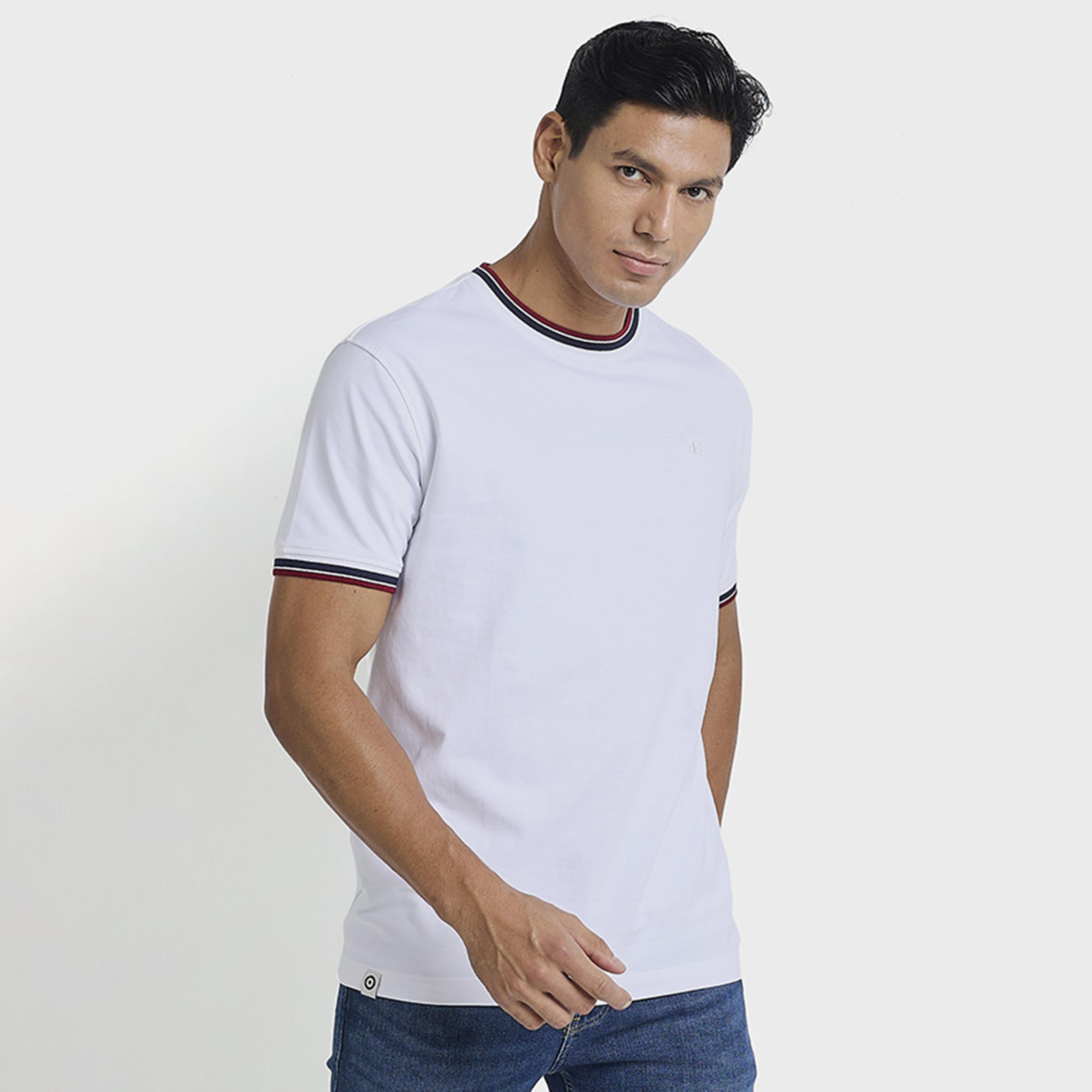 تي شيرت رجالي سادة بياقة دائرية وأكمام قصيرة من بن شيرمان-men-clothing-tshirtsandpolos-tshirts-image-1