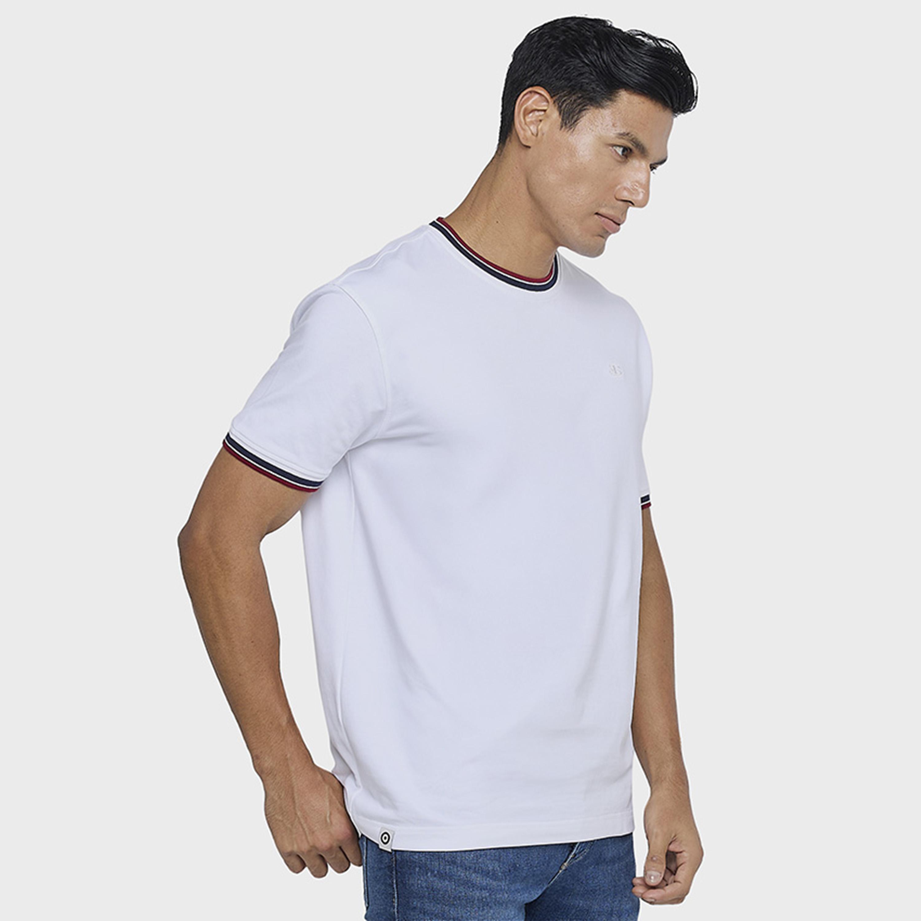 BEN SHERMAN Plain Crew Neck Short Sleeves Men's T-Shirt-men-clothing-tshirtsandpolos-tshirts-image-2