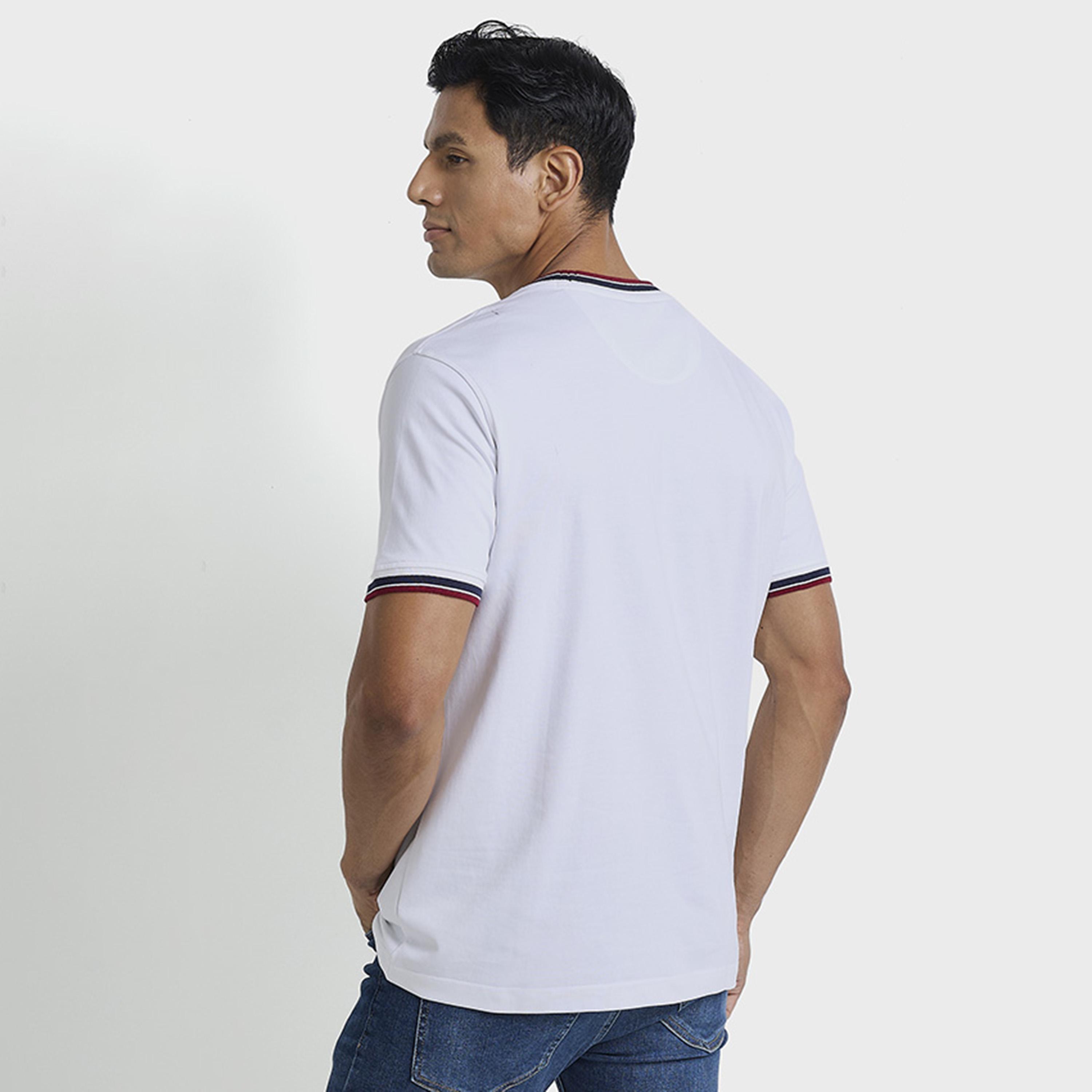 تي شيرت رجالي سادة بياقة دائرية وأكمام قصيرة من بن شيرمان-men-clothing-tshirtsandpolos-tshirts-image-4