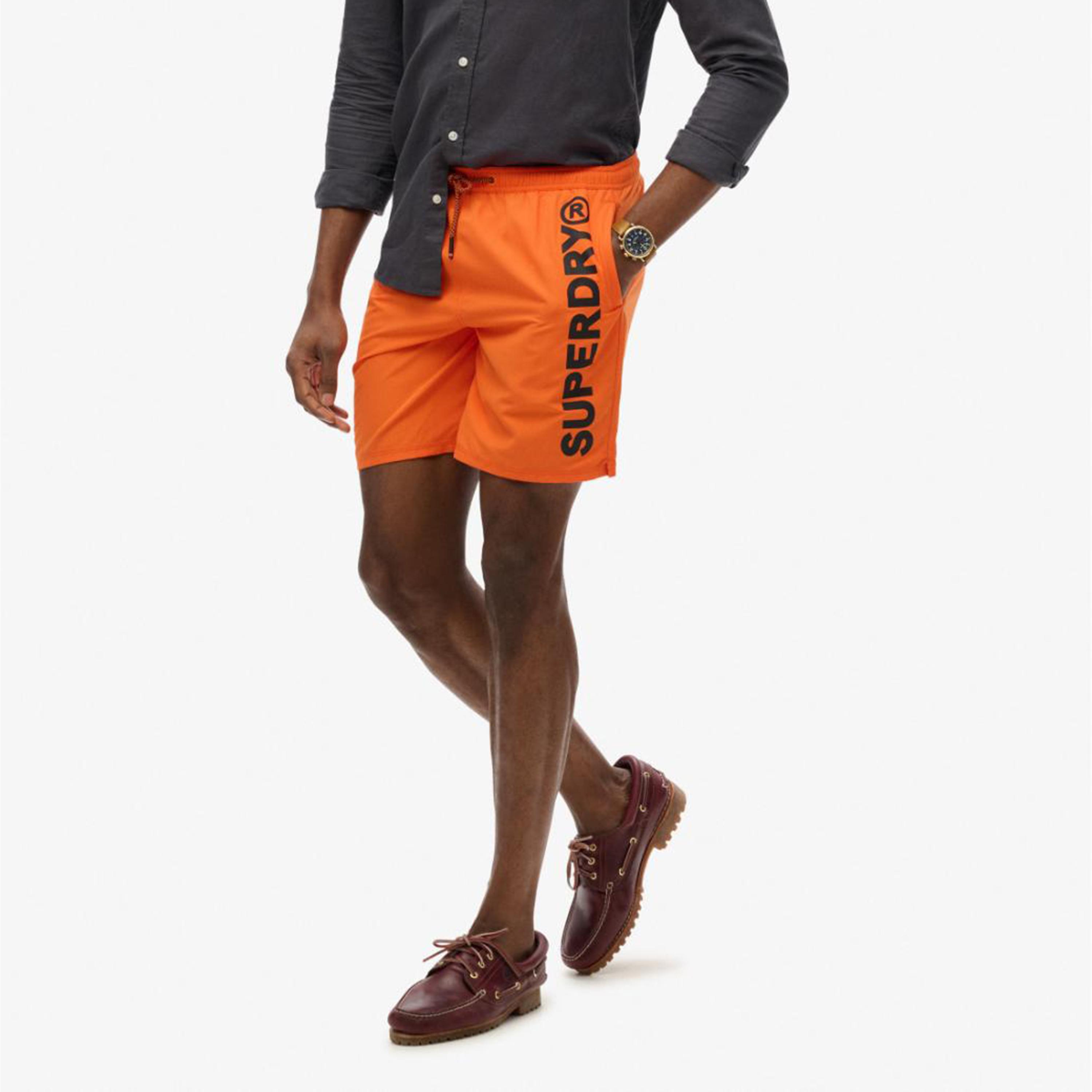 Superdry Logo Low-Rise Drawstring Men's Swim Shorts-men-clothing-bottoms-shorts-image-4