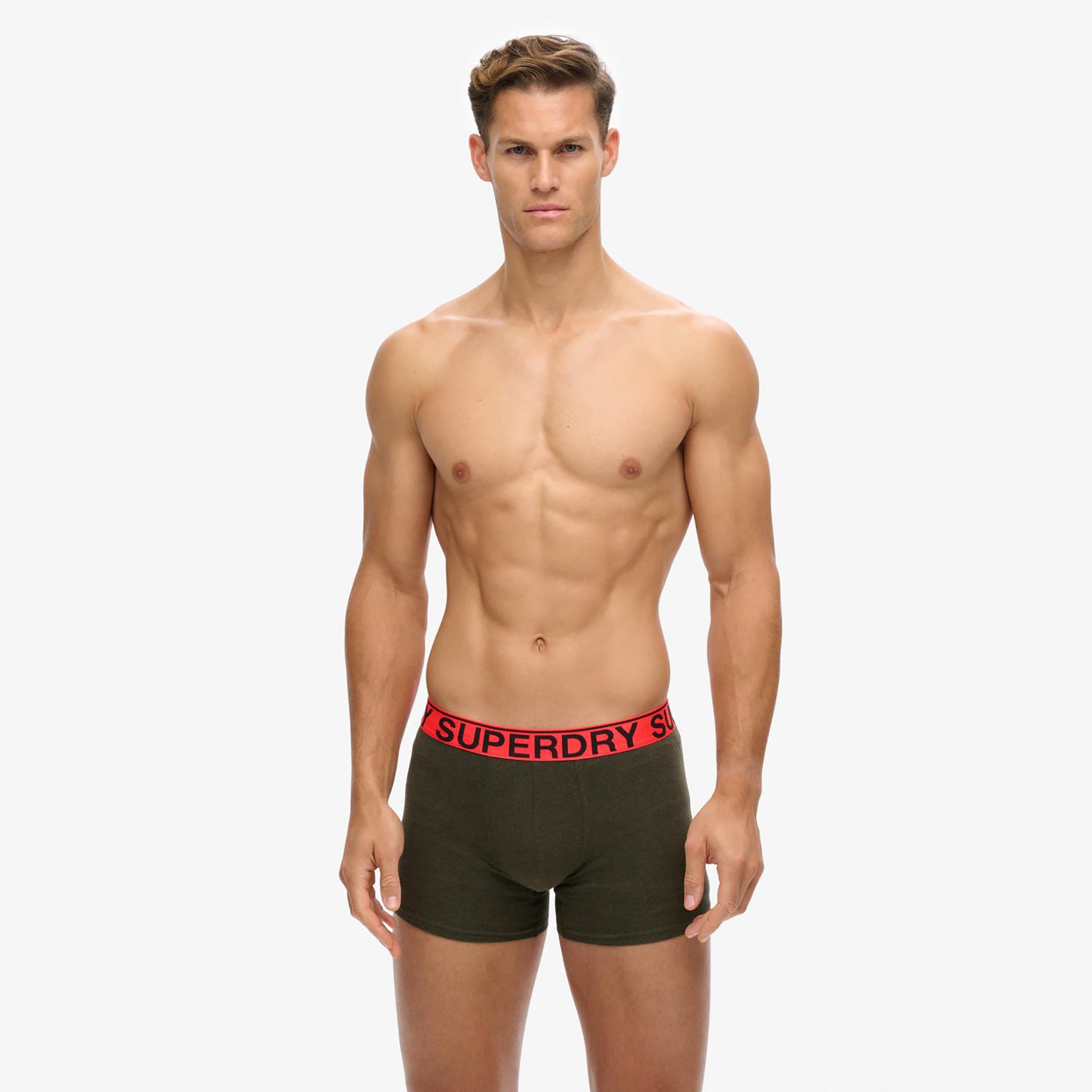 Superdry Pack of 3 Plain Brand Print Waistband Trunks-men-clothing-innerwear-underwear-image-2