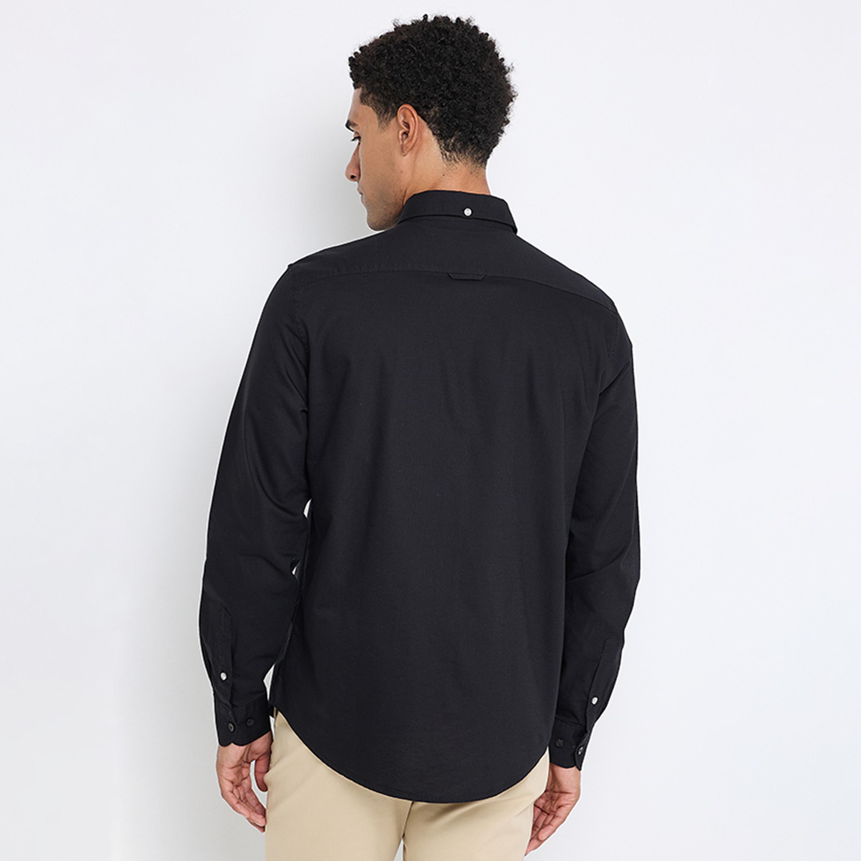 قميص رجالي بقصة عادية بياقة وأزرار وأكمام طويلة من بن شيرمان-men-clothing-shirts-image-8