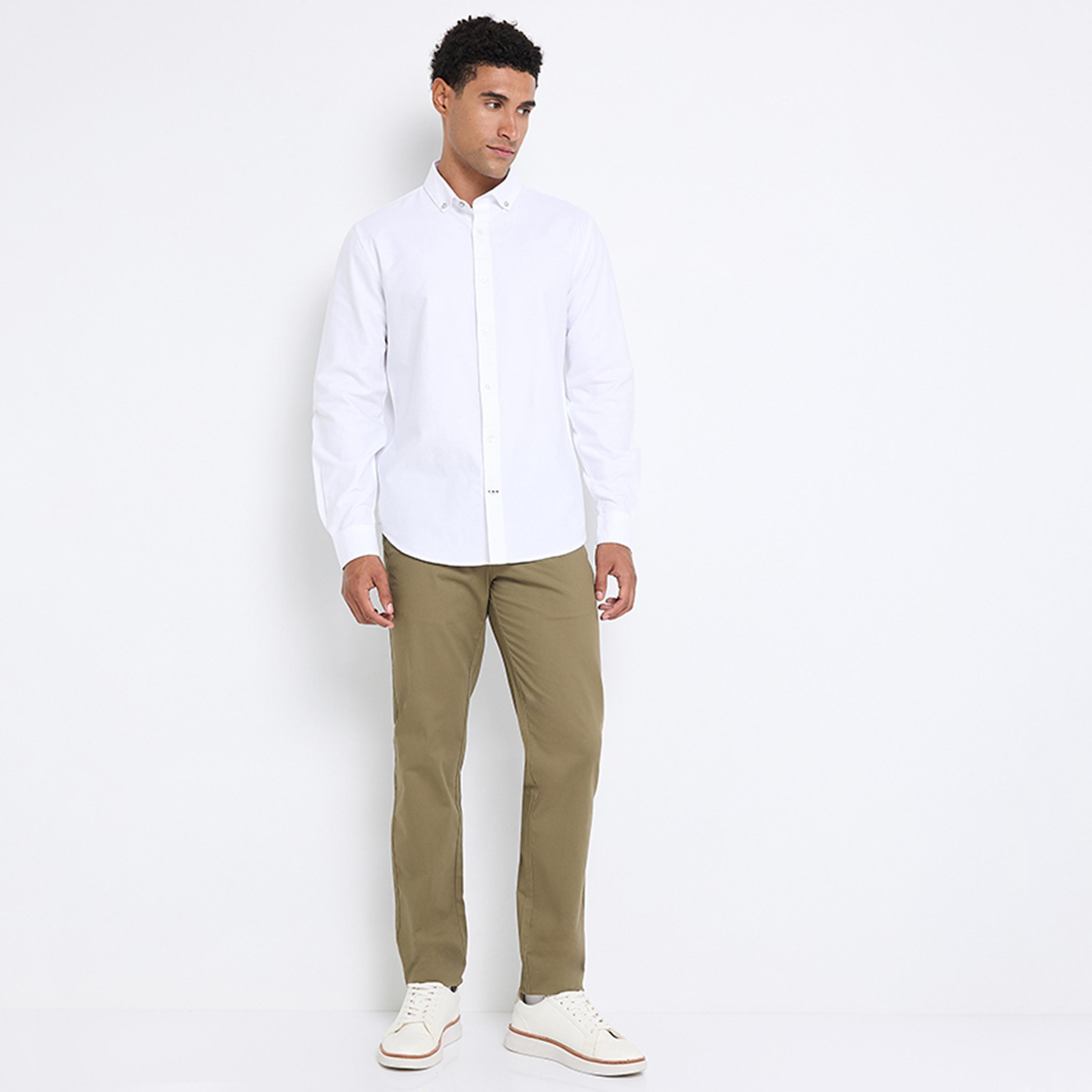 قميص رجالي بقصة عادية بياقة وأزرار وأكمام طويلة من بن شيرمان-men-clothing-shirts-image-15