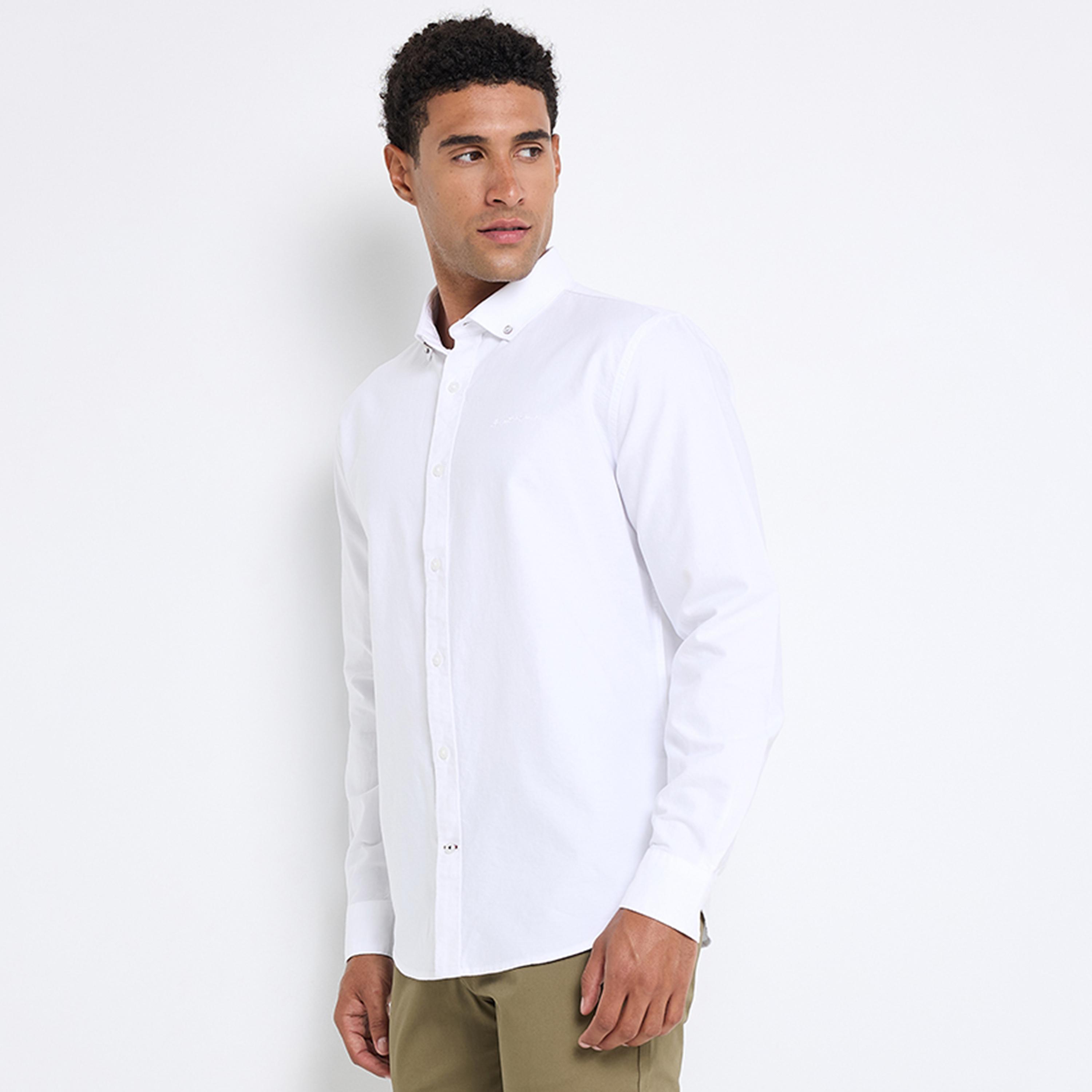 قميص رجالي بقصة عادية بياقة وأزرار وأكمام طويلة من بن شيرمان-men-clothing-shirts-image-16