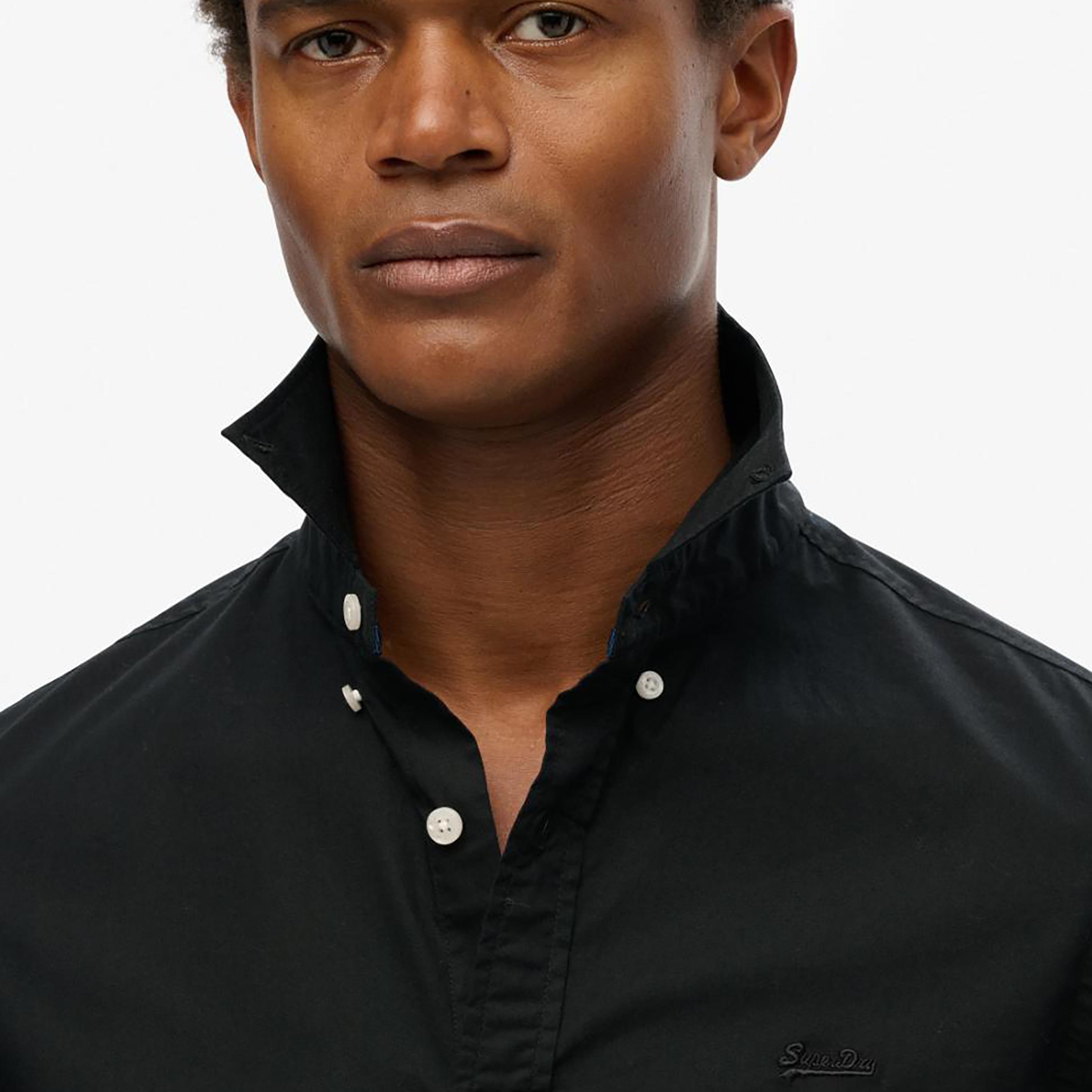 Superdry Plain Collared Long Sleeves Men's Shirt-men-clothing-shirts-image-3