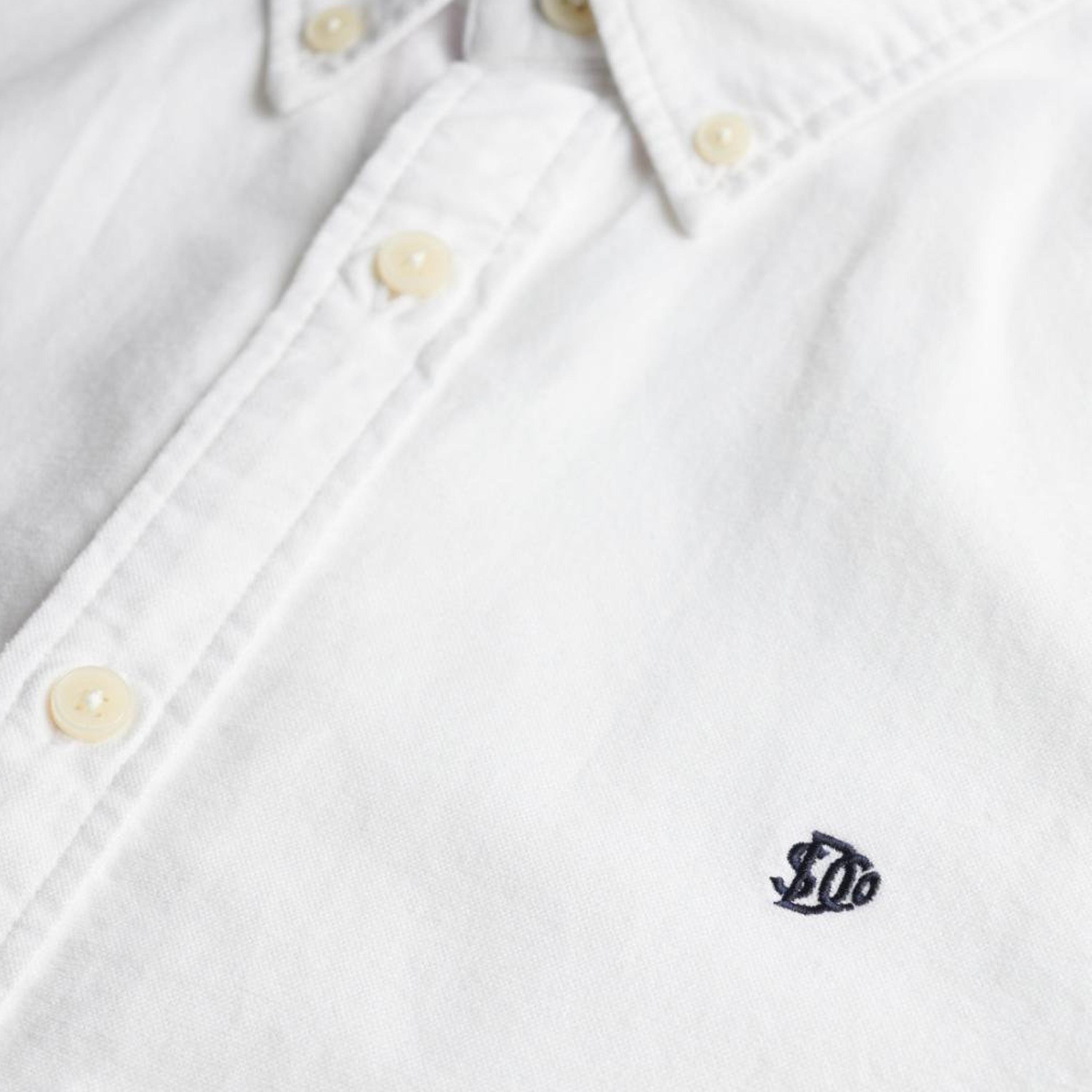 Superdry Plain Button Down Collar Long Sleeves Men's Shirt-men-clothing-shirts-image-6