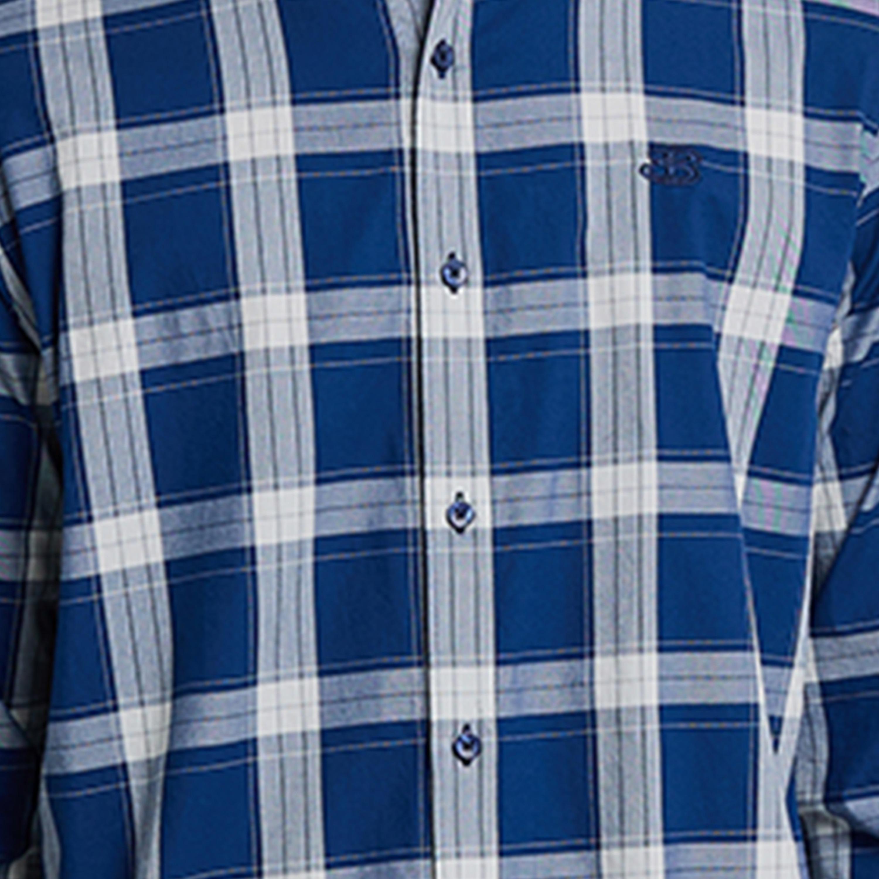 BEN SHERMAN Regular Fit Checked Collared Long Sleeves Men's Shirt-men-clothing-shirts-image-3