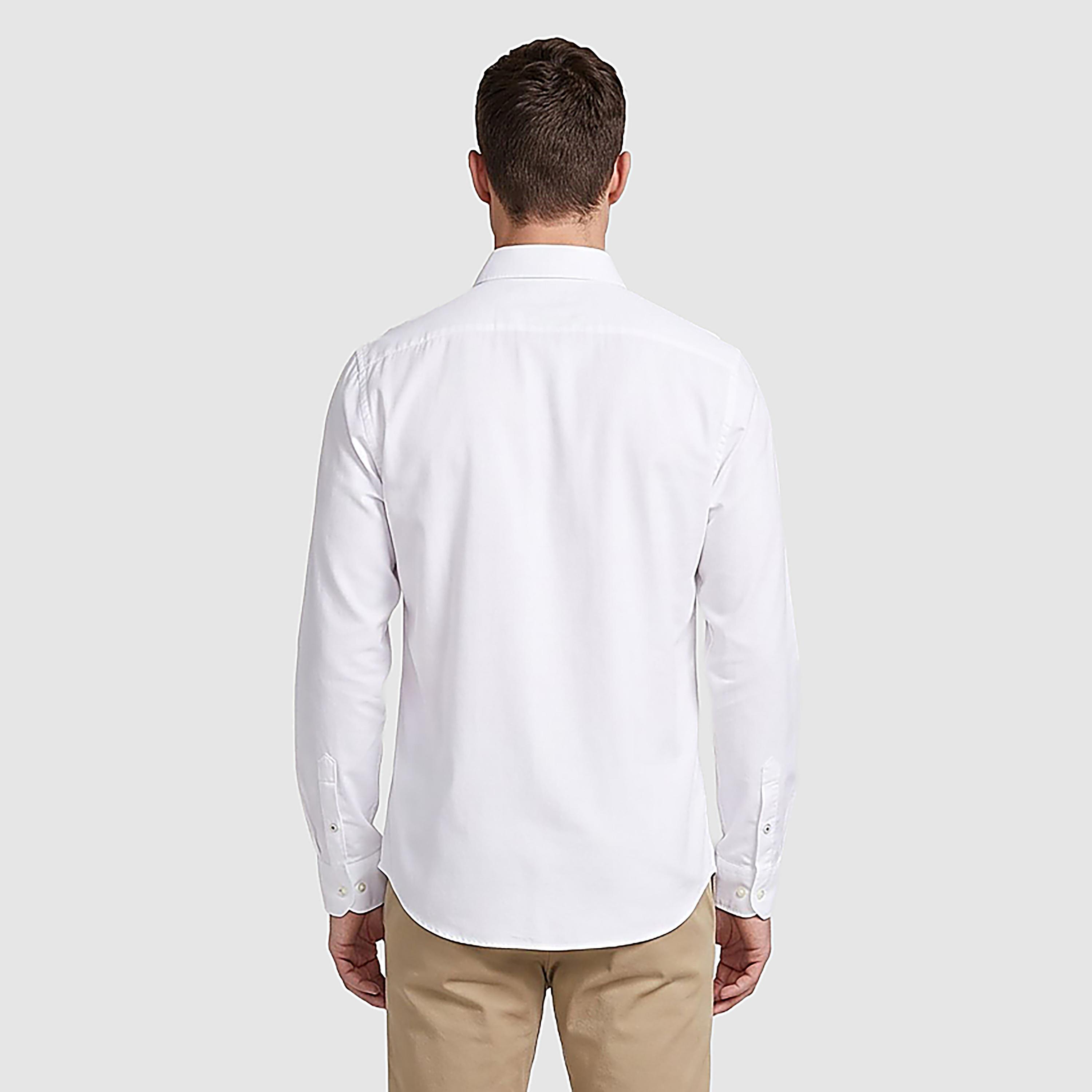 قميص رجالي سادة بقصة ريجولار فيت وياقة سبريد وأكمام طويلة من بن شيرمان-men-clothing-shirts-image-4