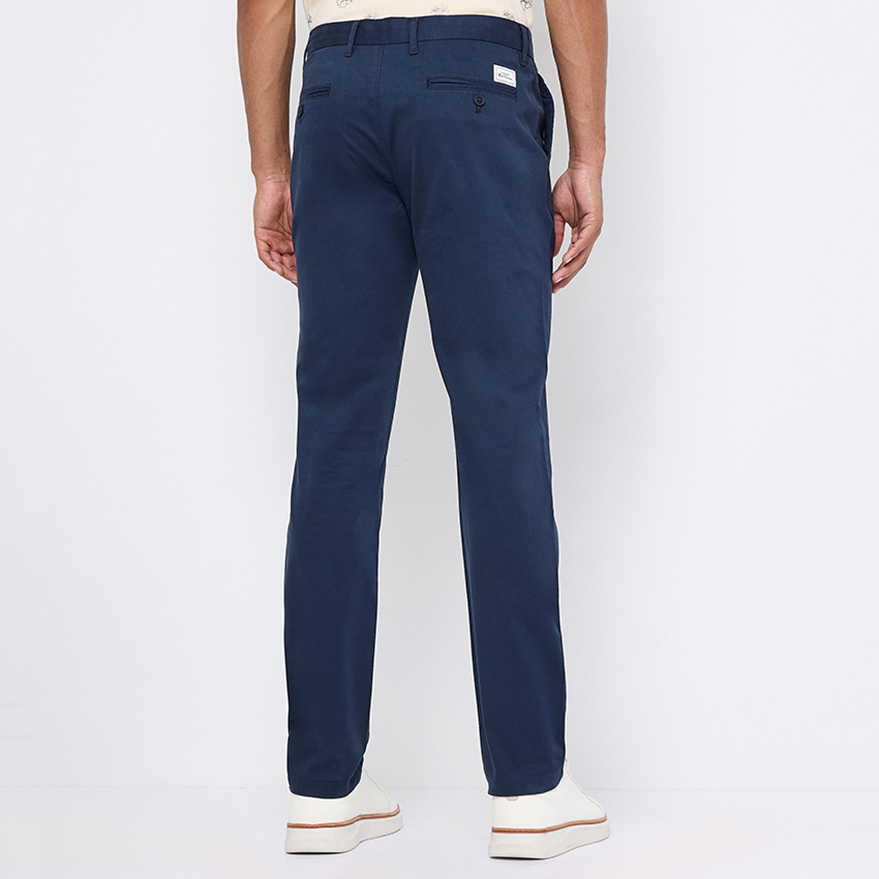 Ben Sherman Plain Mid-Rise Button & Zip Fly Men's Chinos-men-clothing-bottoms-trousersandchinos-chinos-image-4