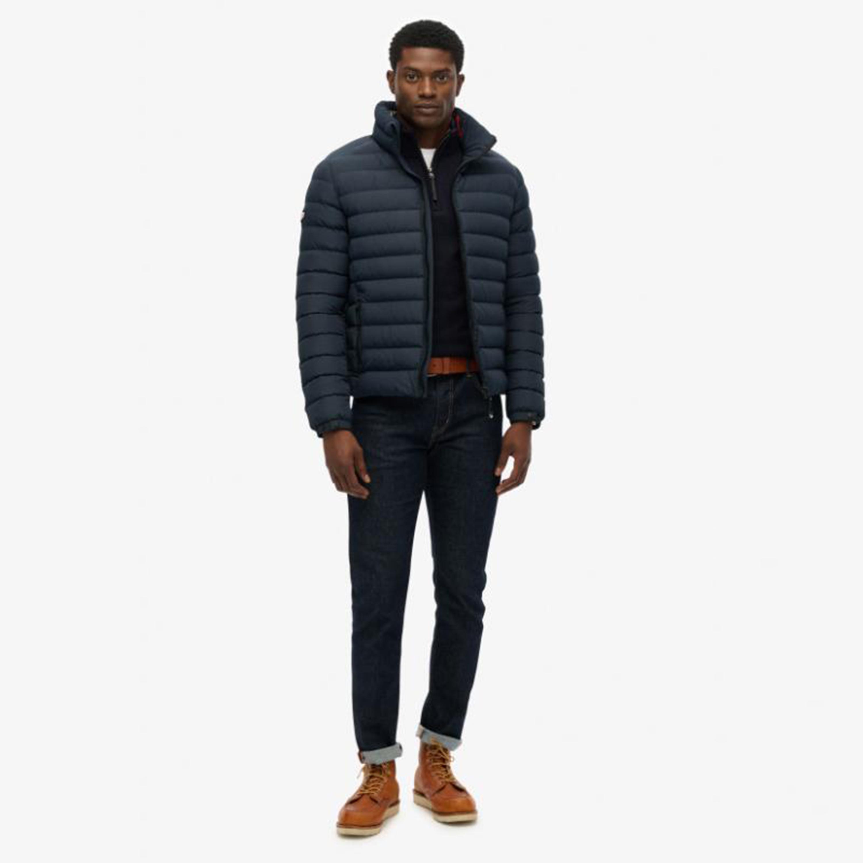 Superdry Plain High Neck Long Sleeves Men's Puffer Jacket-men-clothing-jacketsandblazers-jackets-image-2