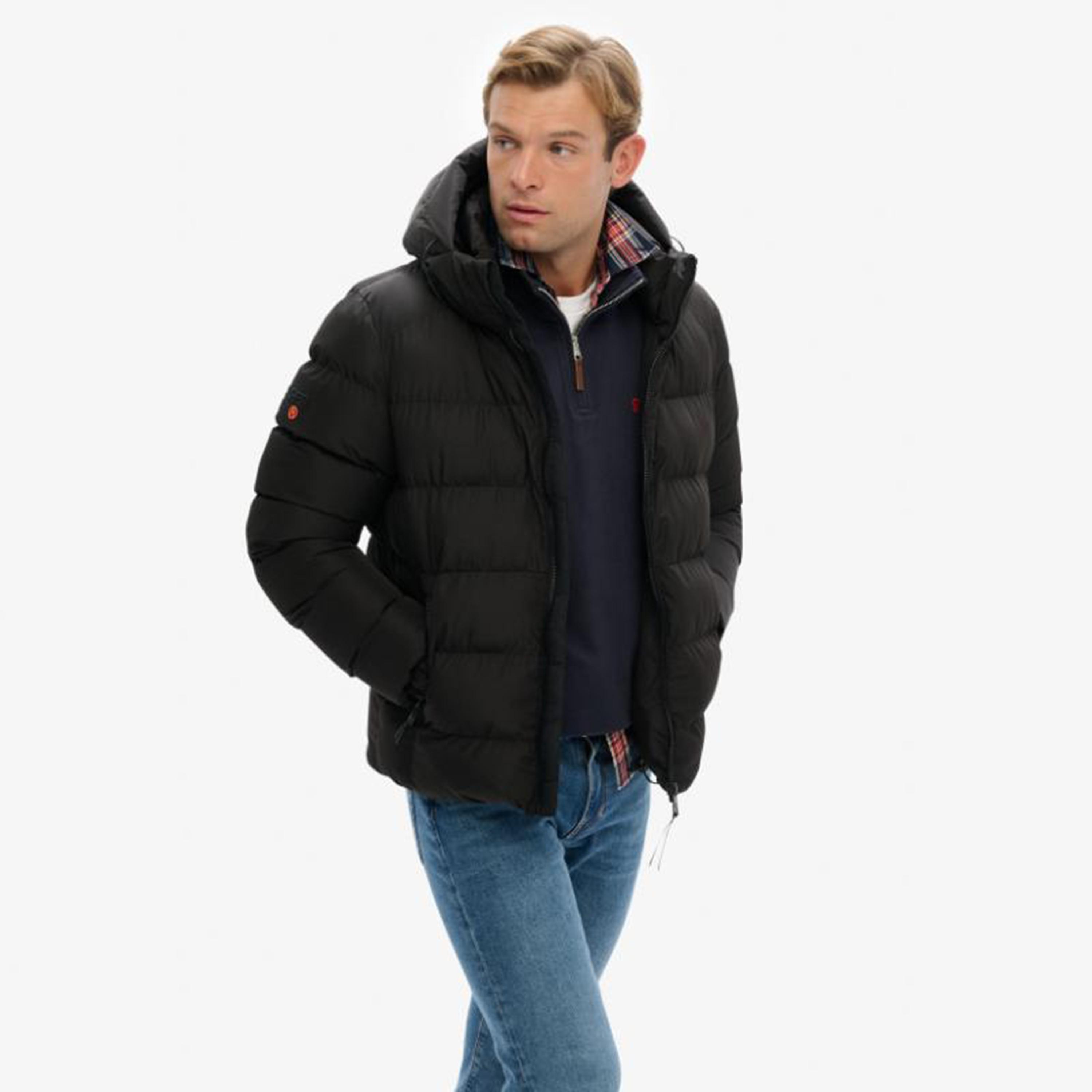 جاكيت رجالي مبطن سادة بأكمام طويلة وغطاء رأس من سوبر دراي-men-clothing-jacketsandblazers-jackets-image-5