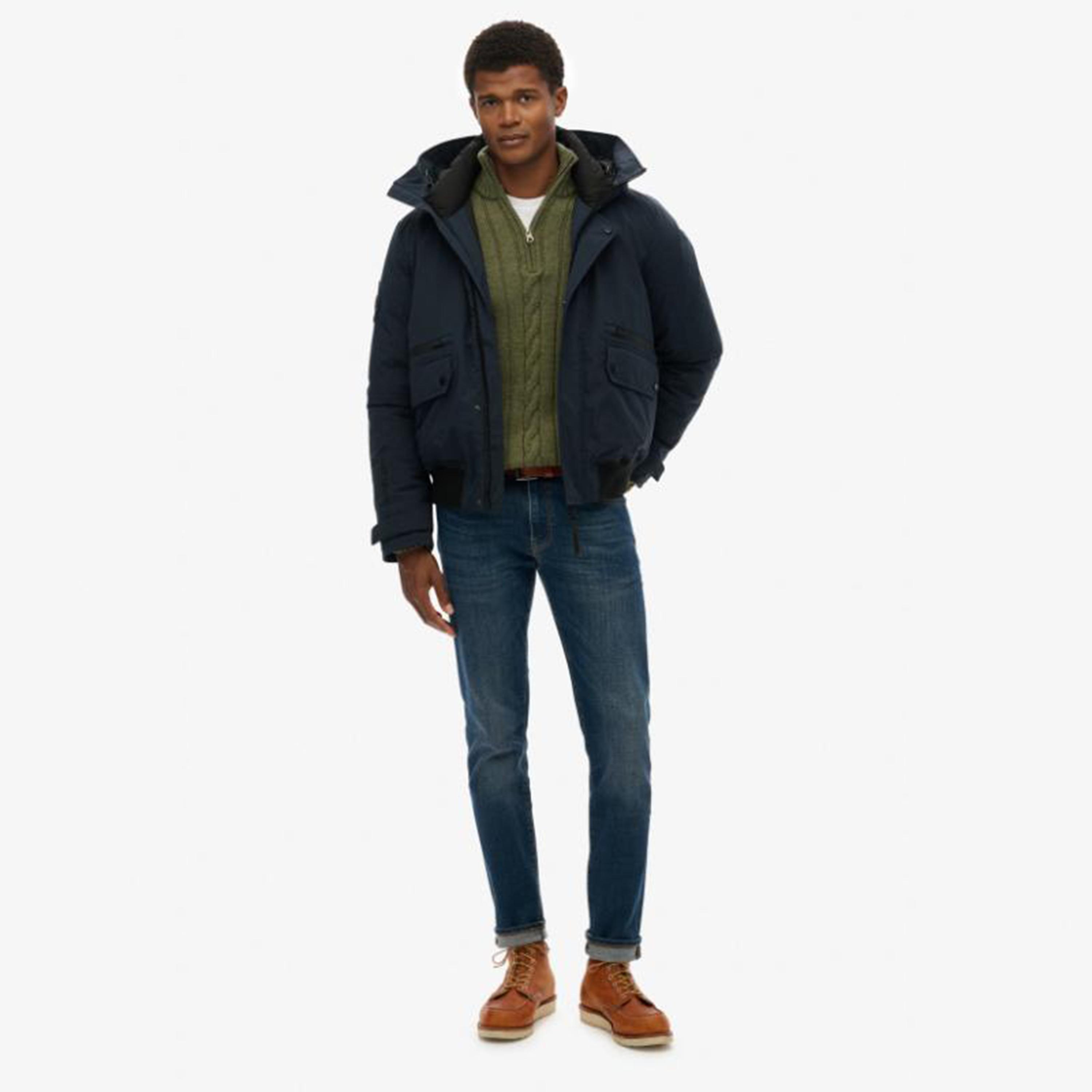 Superdry Plain Hooded Neck Long Sleeves Men's Bomber Jacket-men-clothing-jacketsandblazers-jackets-image-2