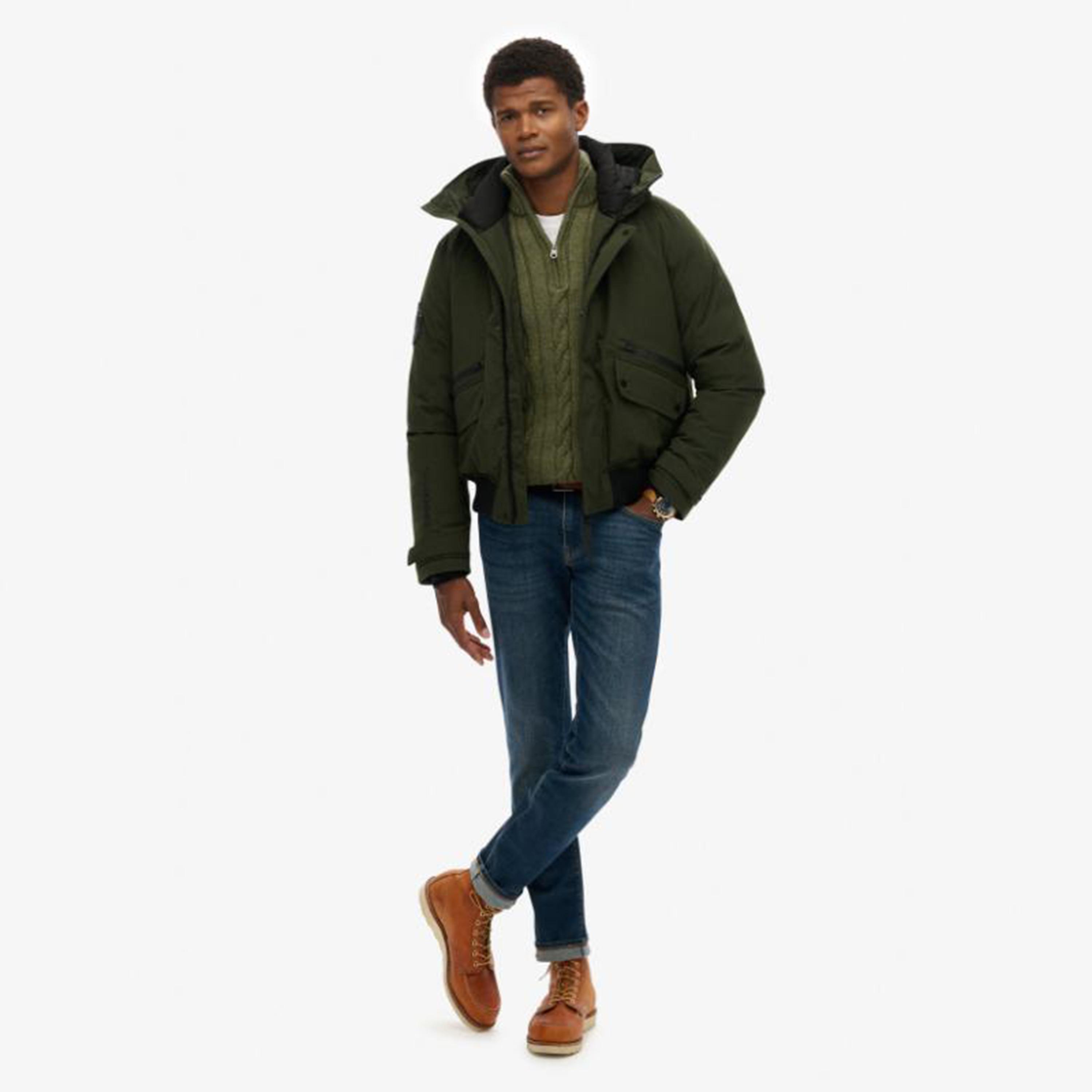 Superdry Plain Hooded Neck Long Sleeves Men's Bomber Jacket-men-clothing-jacketsandblazers-jackets-image-2