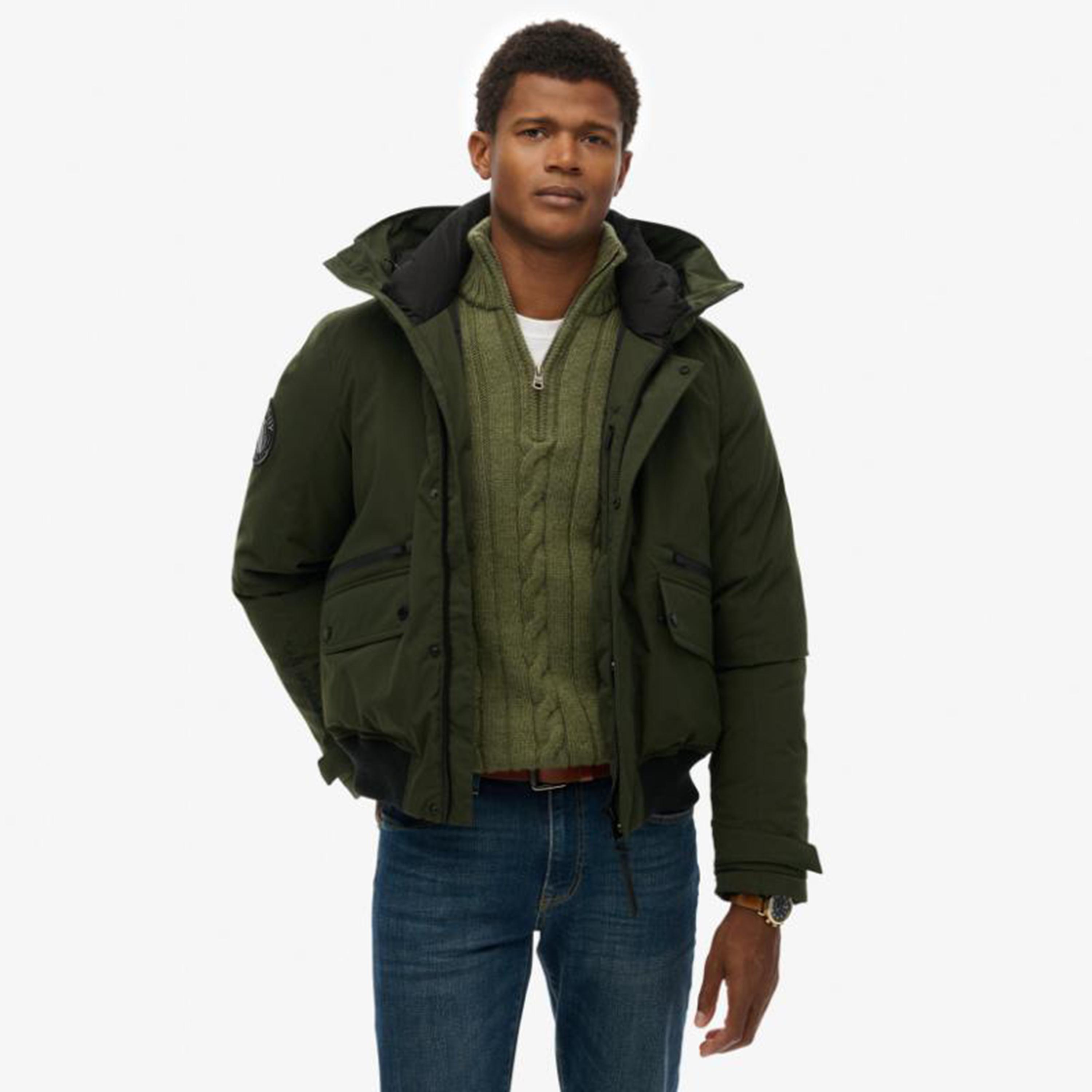 Superdry Plain Hooded Neck Long Sleeves Men's Bomber Jacket-men-clothing-jacketsandblazers-jackets-image-5