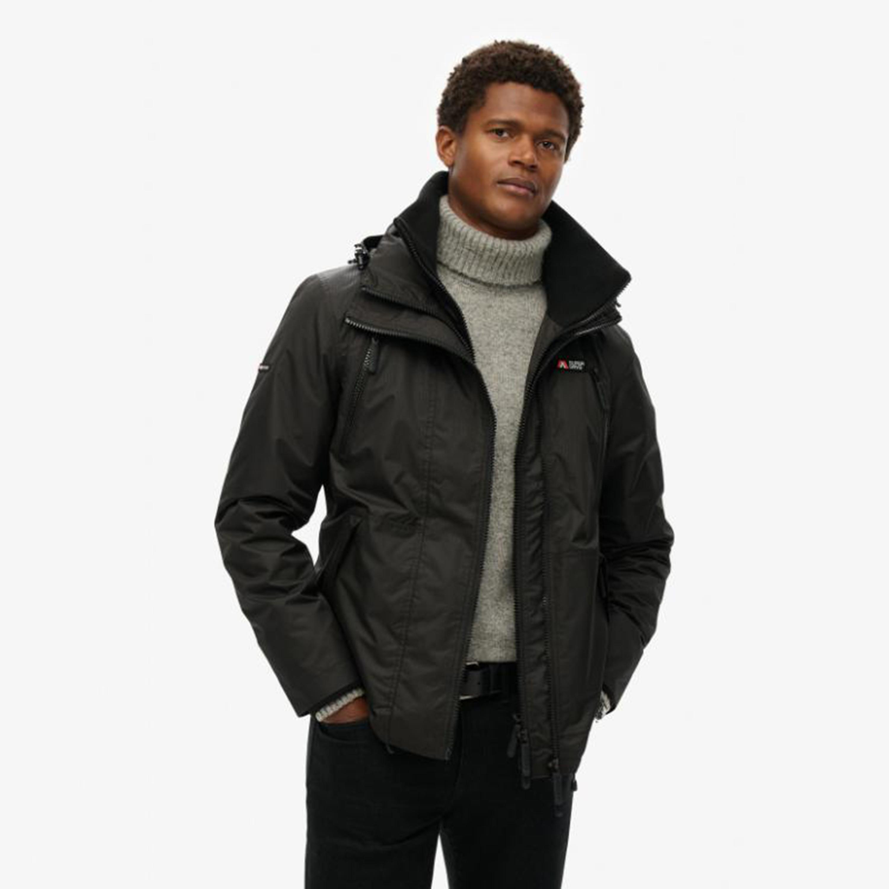 Superdry Plain Hooded Neck Long Sleeves Men's Windbreaker Jacket-men-clothing-jacketsandblazers-jackets-image-4