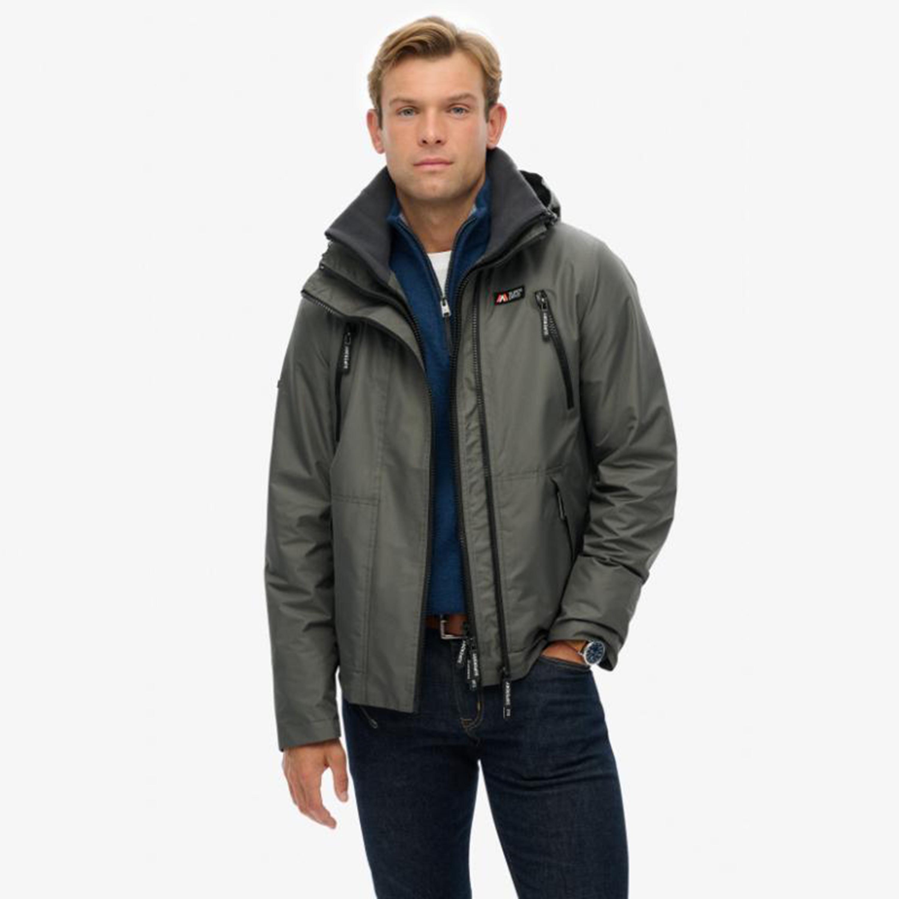 Superdry Plain Hooded Neck Long Sleeves Men's Windbreaker Jacket-men-clothing-jacketsandblazers-jackets-image-4