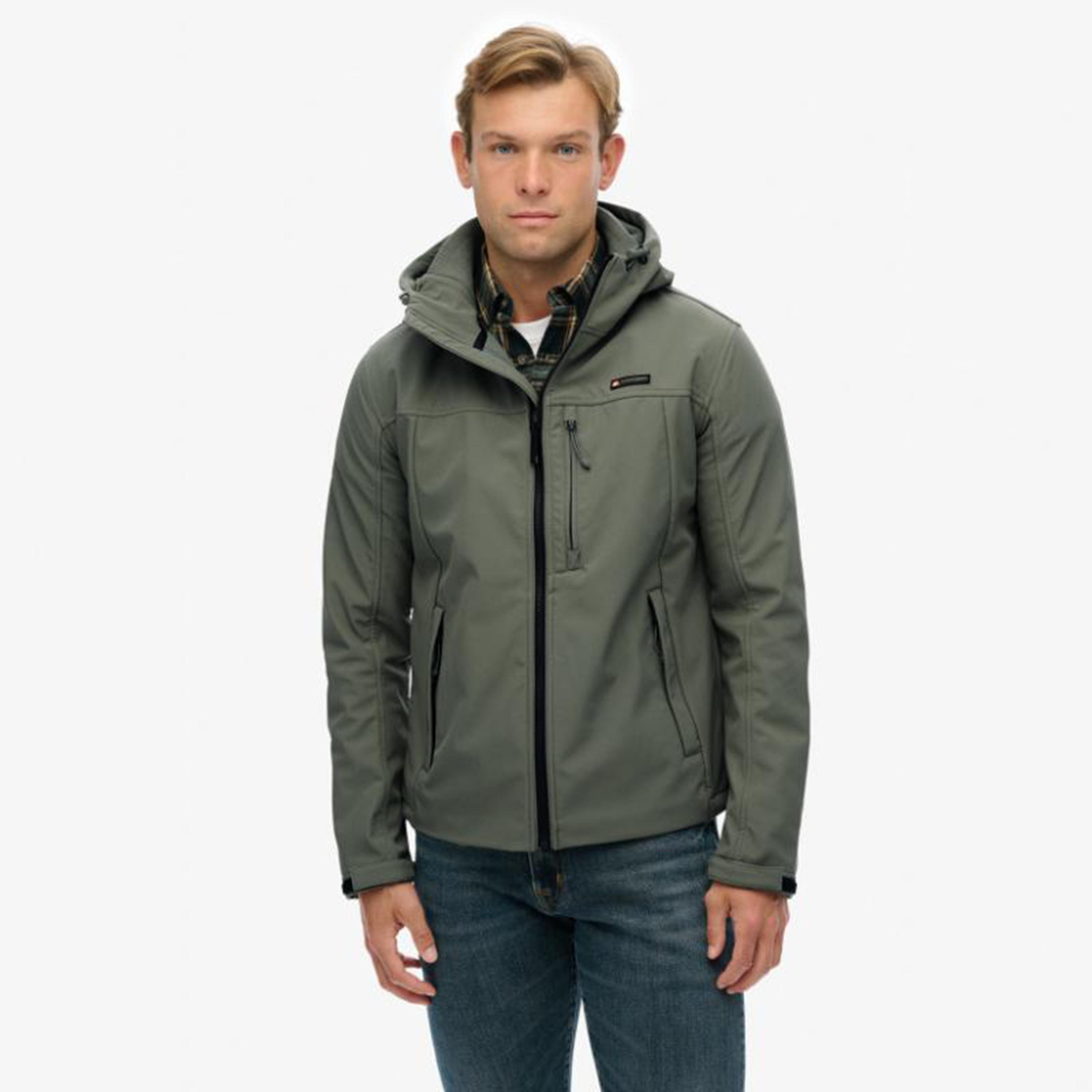 Superdry Plain Hooded Neck Long Sleeves Men's Trekker Jacket-men-clothing-jacketsandblazers-jackets-image-1