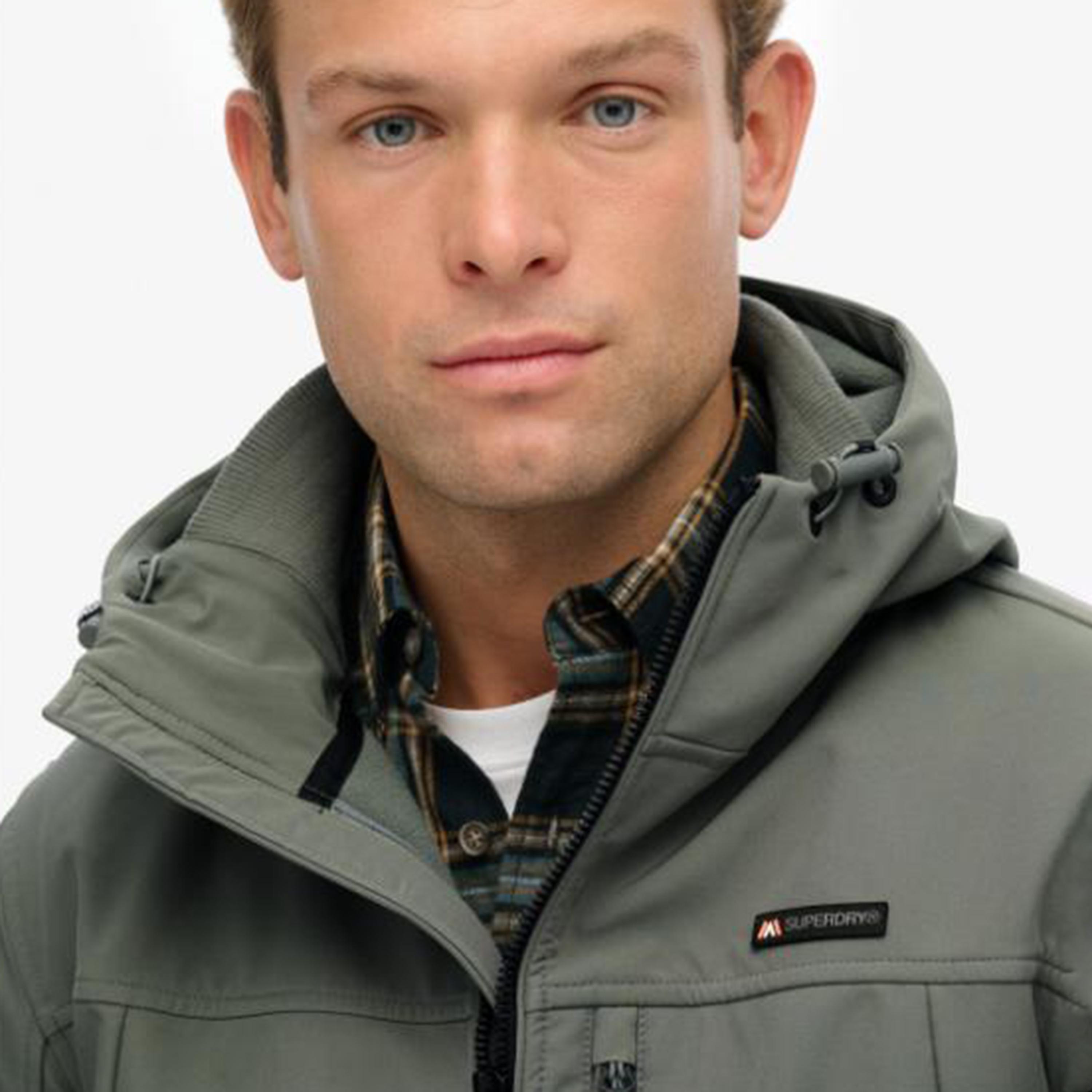 Superdry Plain Hooded Neck Long Sleeves Men's Trekker Jacket-men-clothing-jacketsandblazers-jackets-image-3