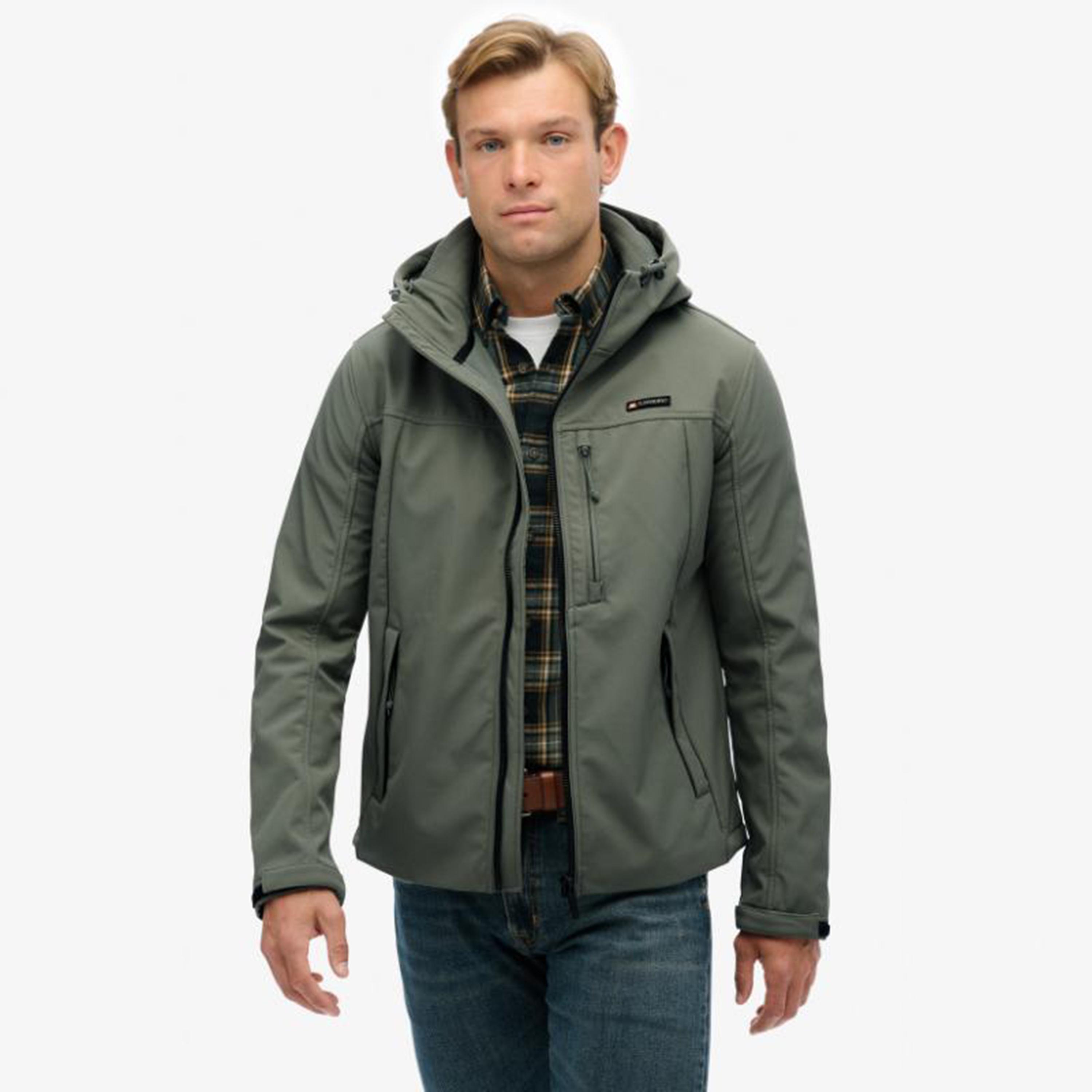 Superdry Plain Hooded Neck Long Sleeves Men's Trekker Jacket-men-clothing-jacketsandblazers-jackets-image-4